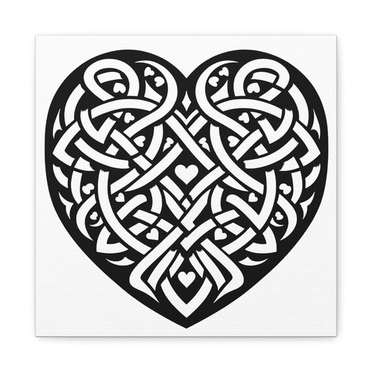 Celtic Valentine Canvas - InkLovePrint