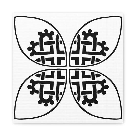 Celtic Heart Artwork Canvas - InkLovePrint