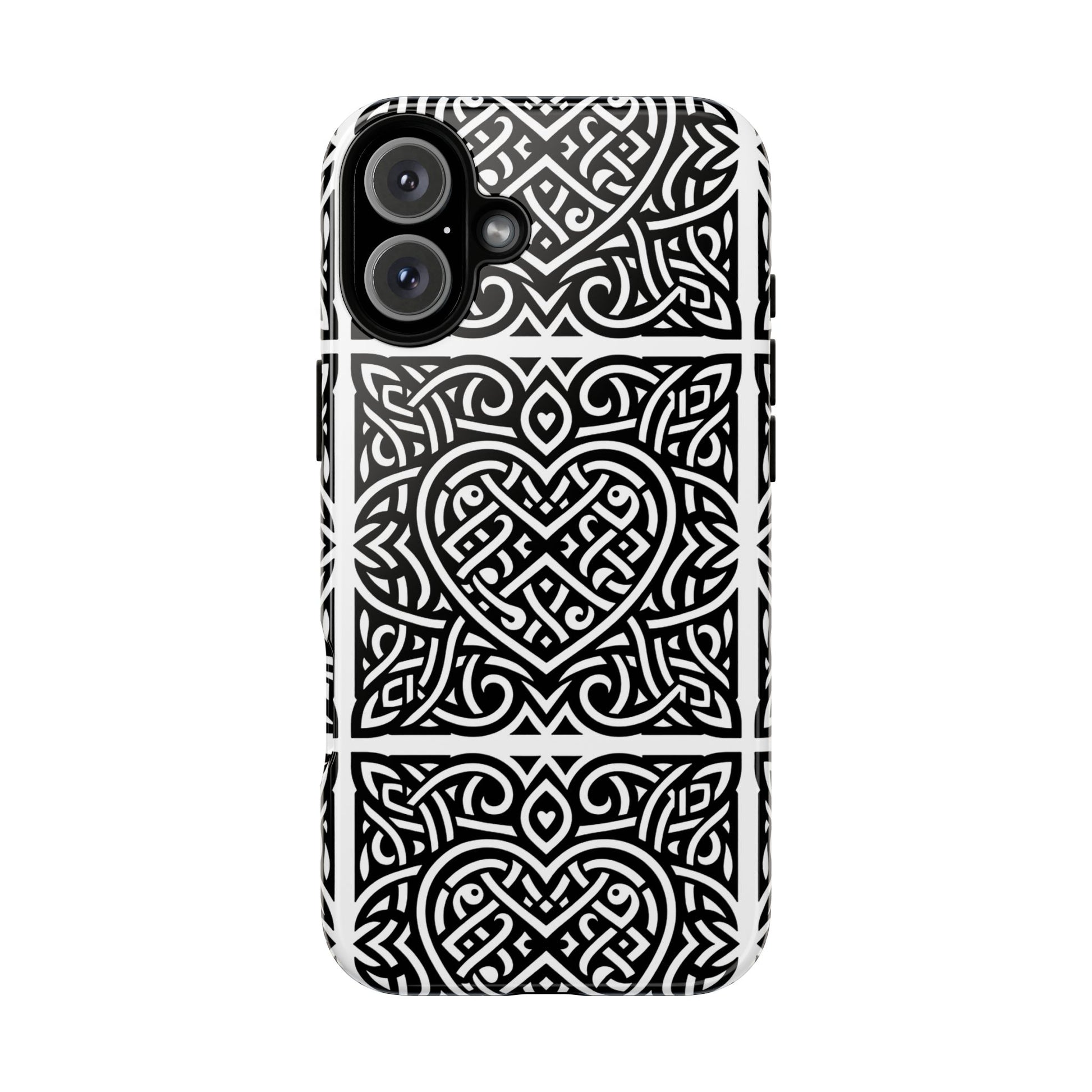 Framed Heart Phone case - InkLovePrint
