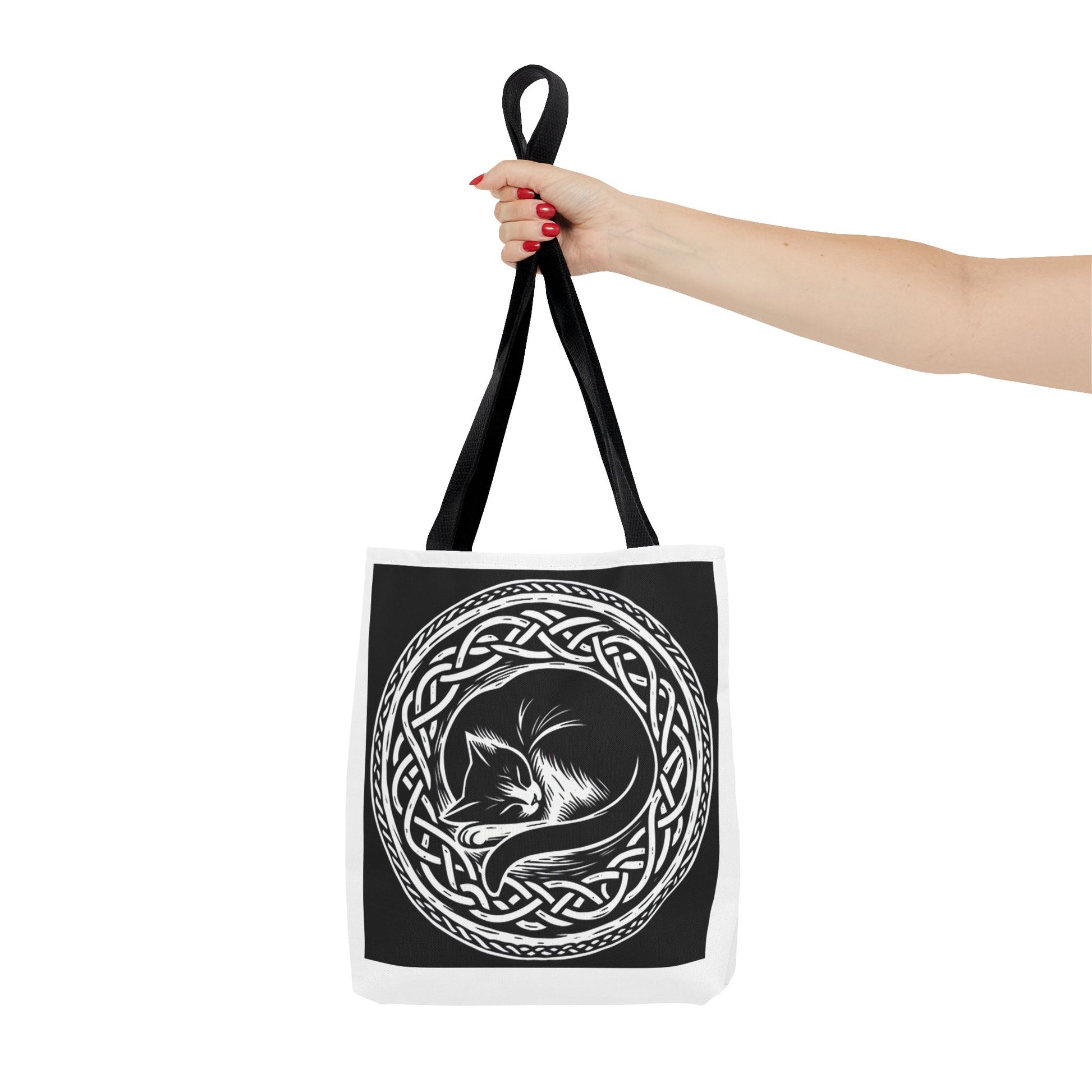 Celtic Cat Tote Bag - InkLovePrint
