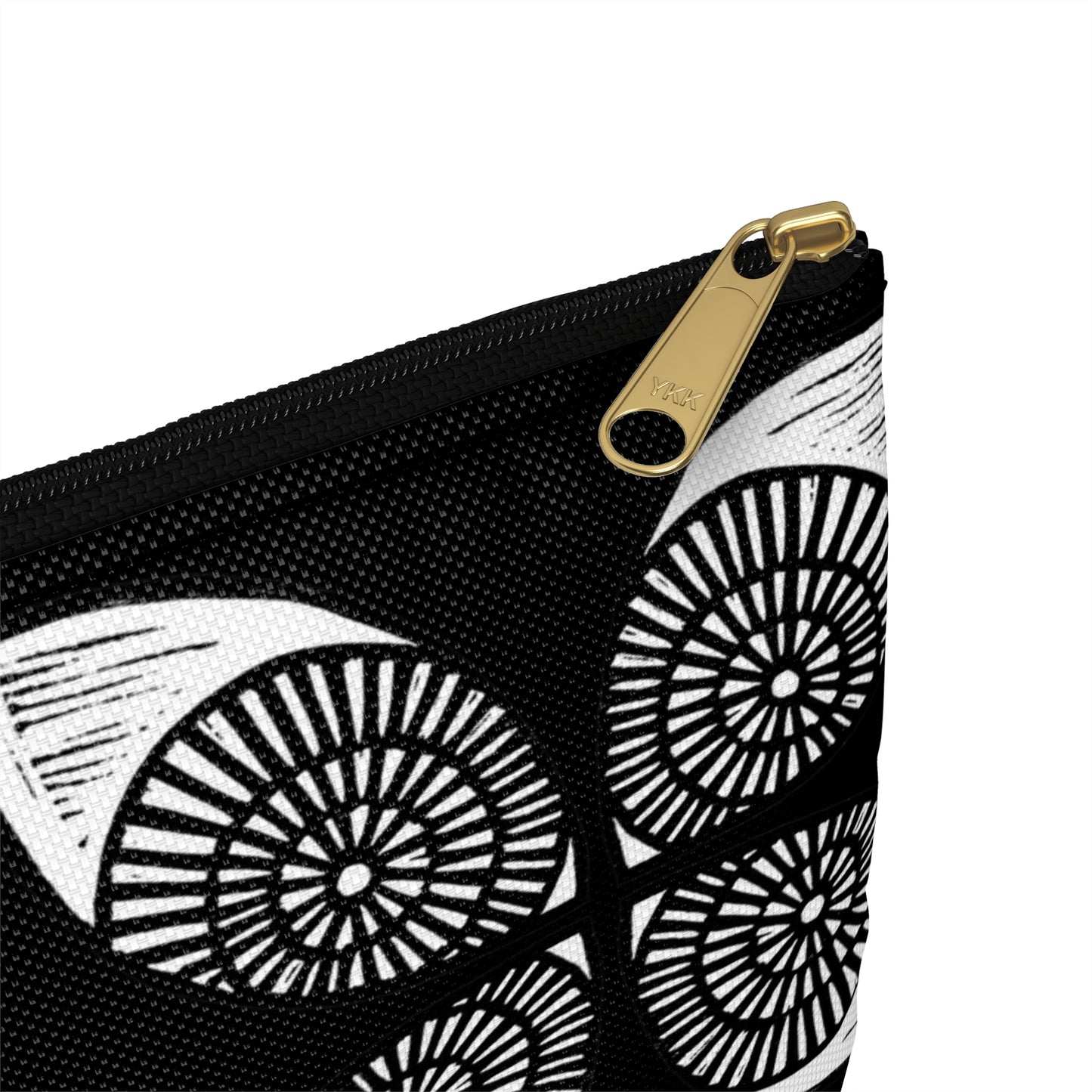 Circle Accessory Bag Black - InkLovePrint