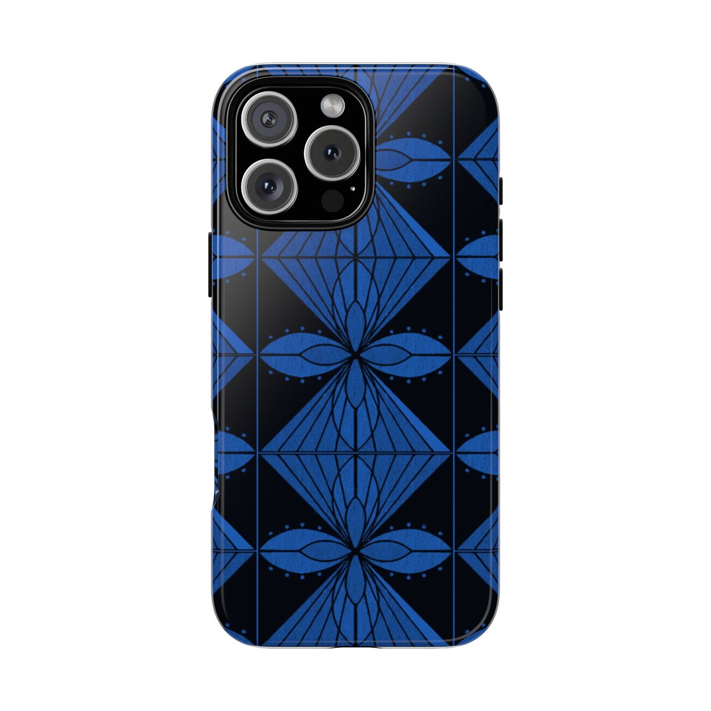 Geometric Blue 1 Phone case - InkLovePrint