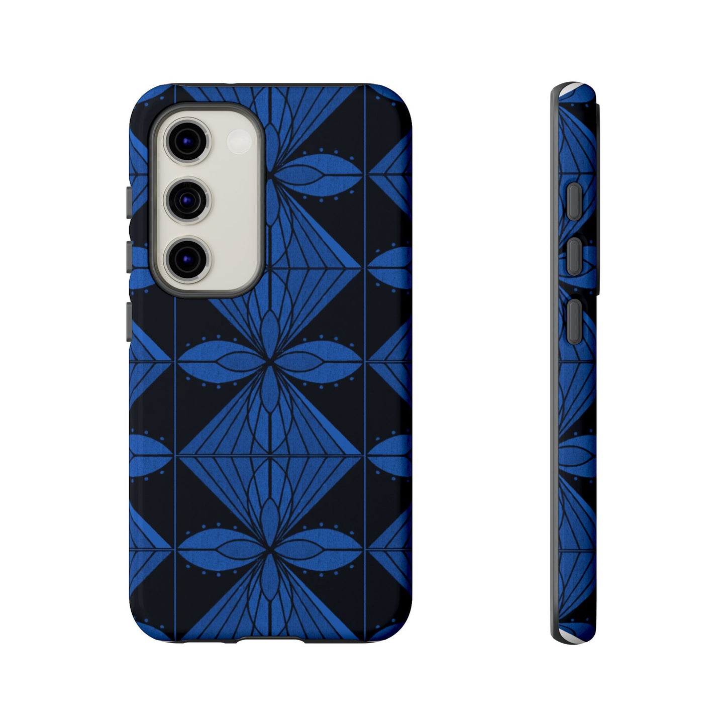 Geometric Blue 1 Phone case