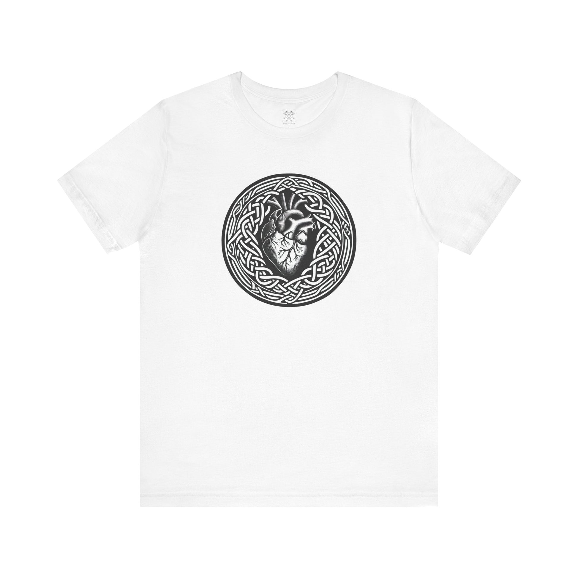 Celtic Human Heart Unisex T-Shirt - InkLovePrint