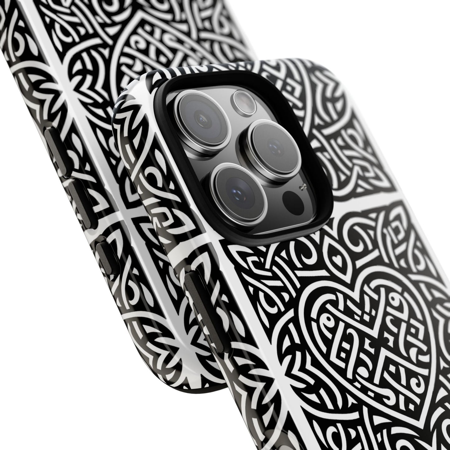 Framed Heart Phone case - InkLovePrint