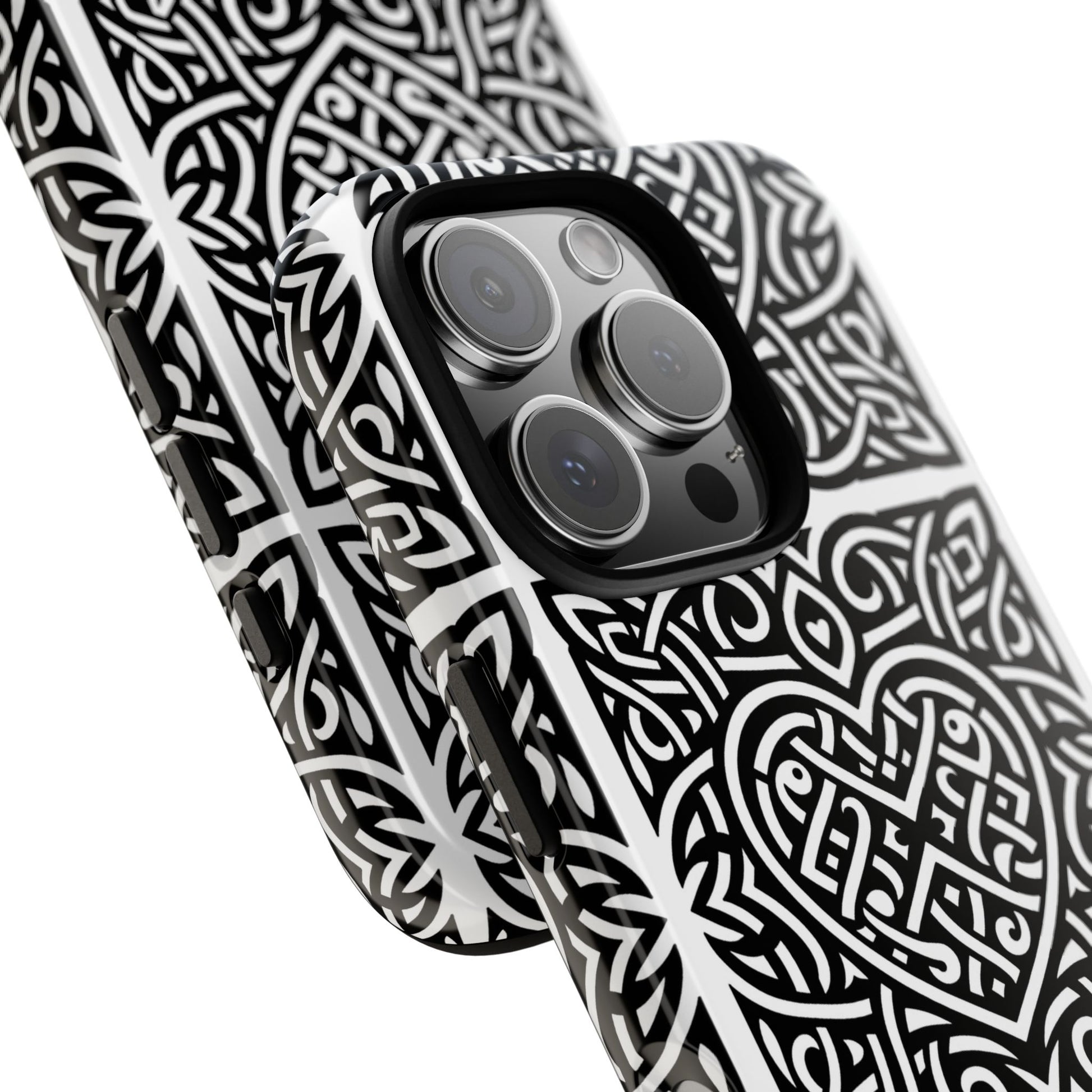Framed Heart Phone case - InkLovePrint
