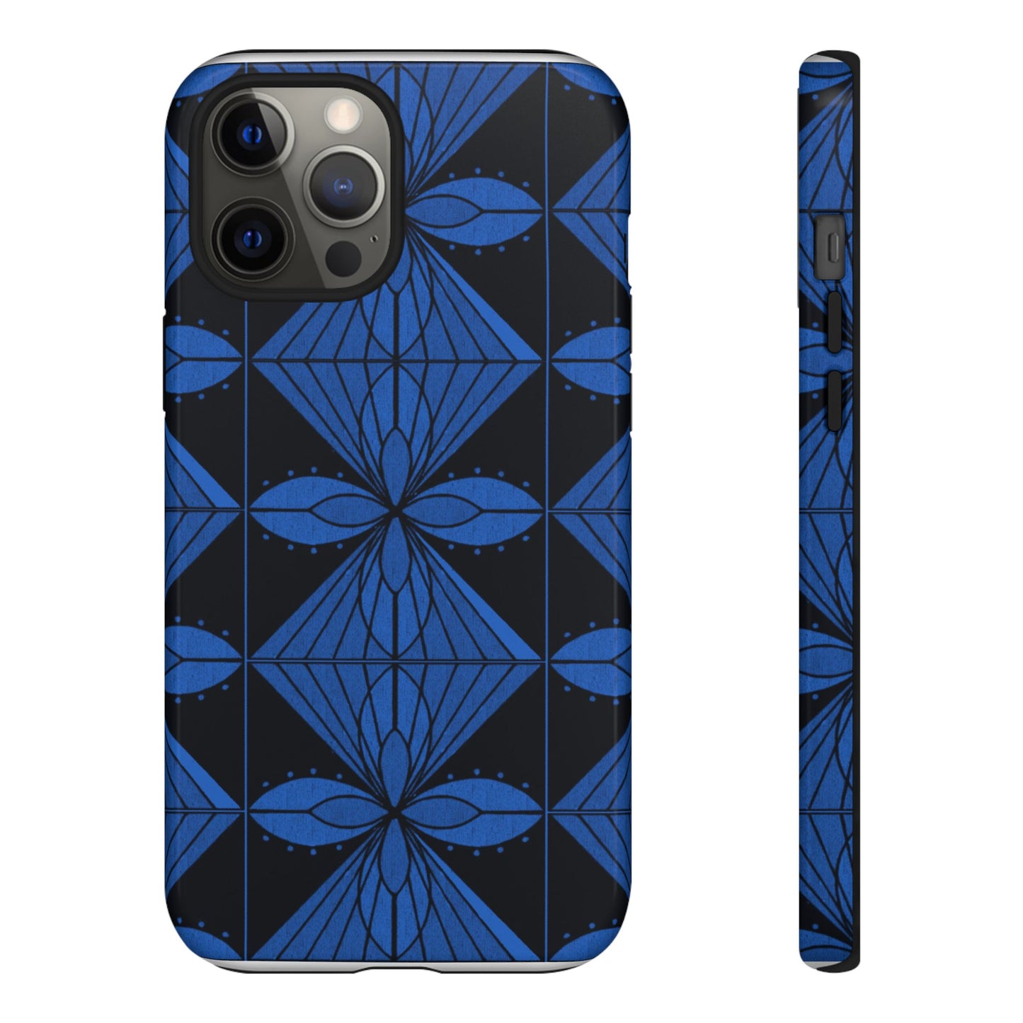 Geometric Blue 1 Phone case - InkLovePrint