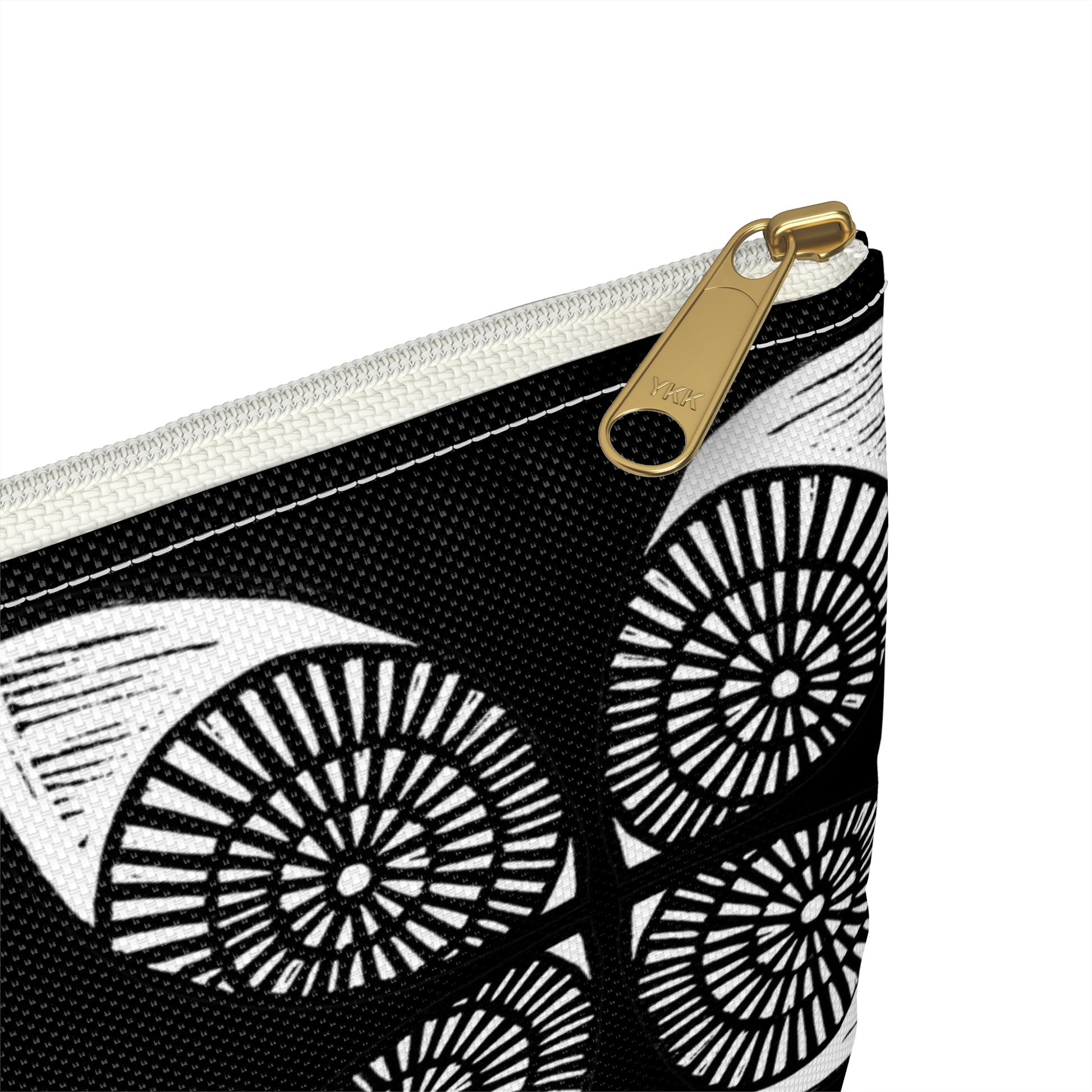 Circle Accessory Bag Black - InkLovePrint