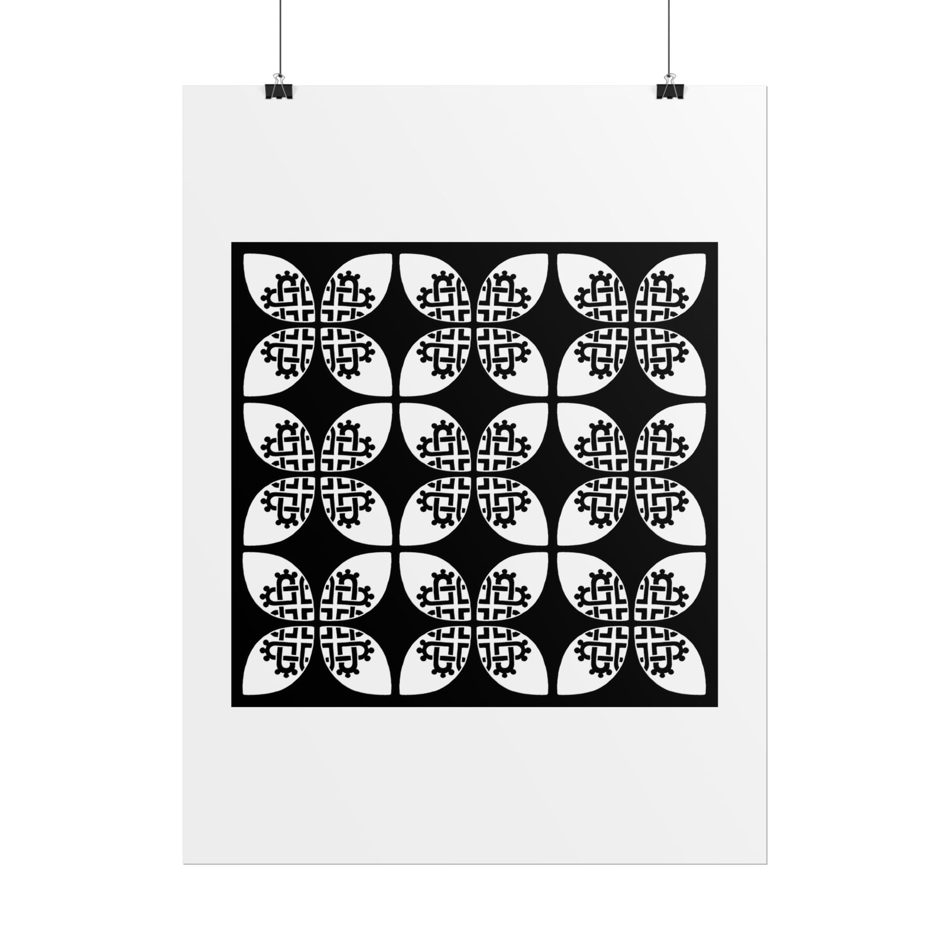 Celtic Heart 9 Tile- Rolled Poster - InkLovePrint