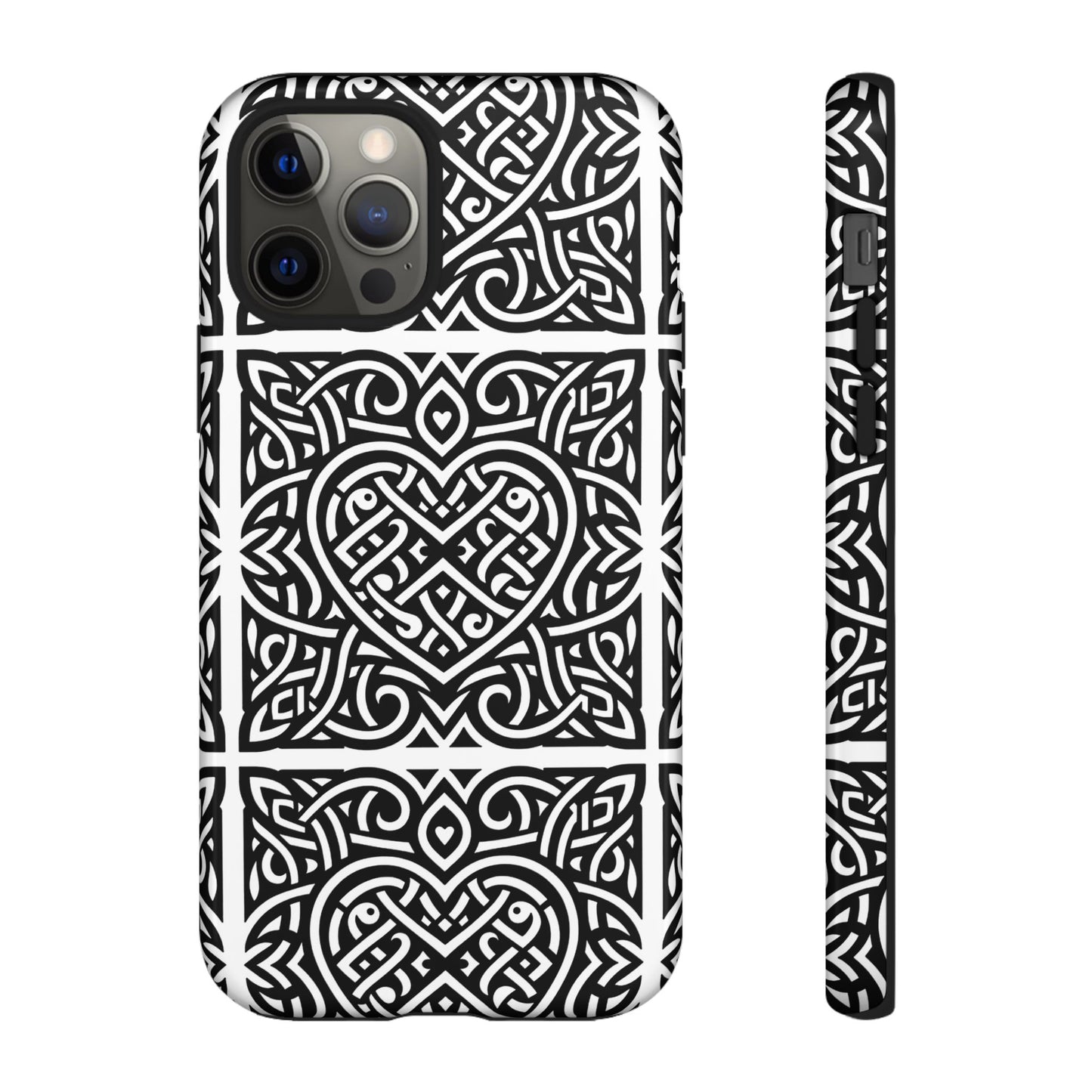 Framed Heart Phone case - InkLovePrint