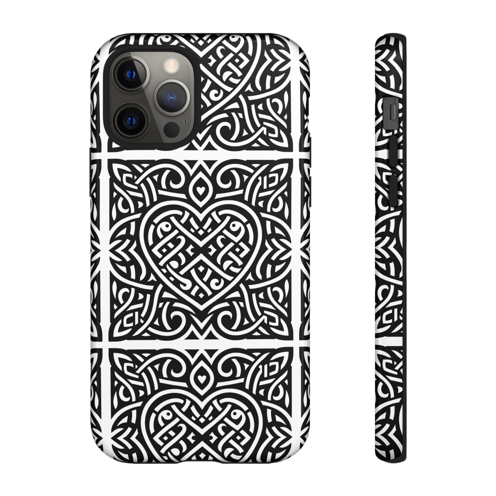 Framed Heart Phone case - InkLovePrint