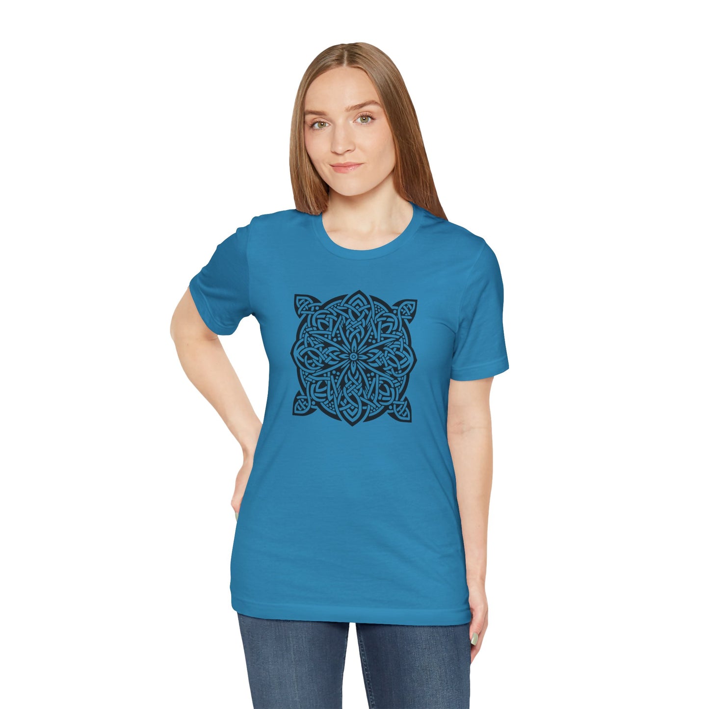 Celtic Flower Unisex T-Shirt - InkLovePrint