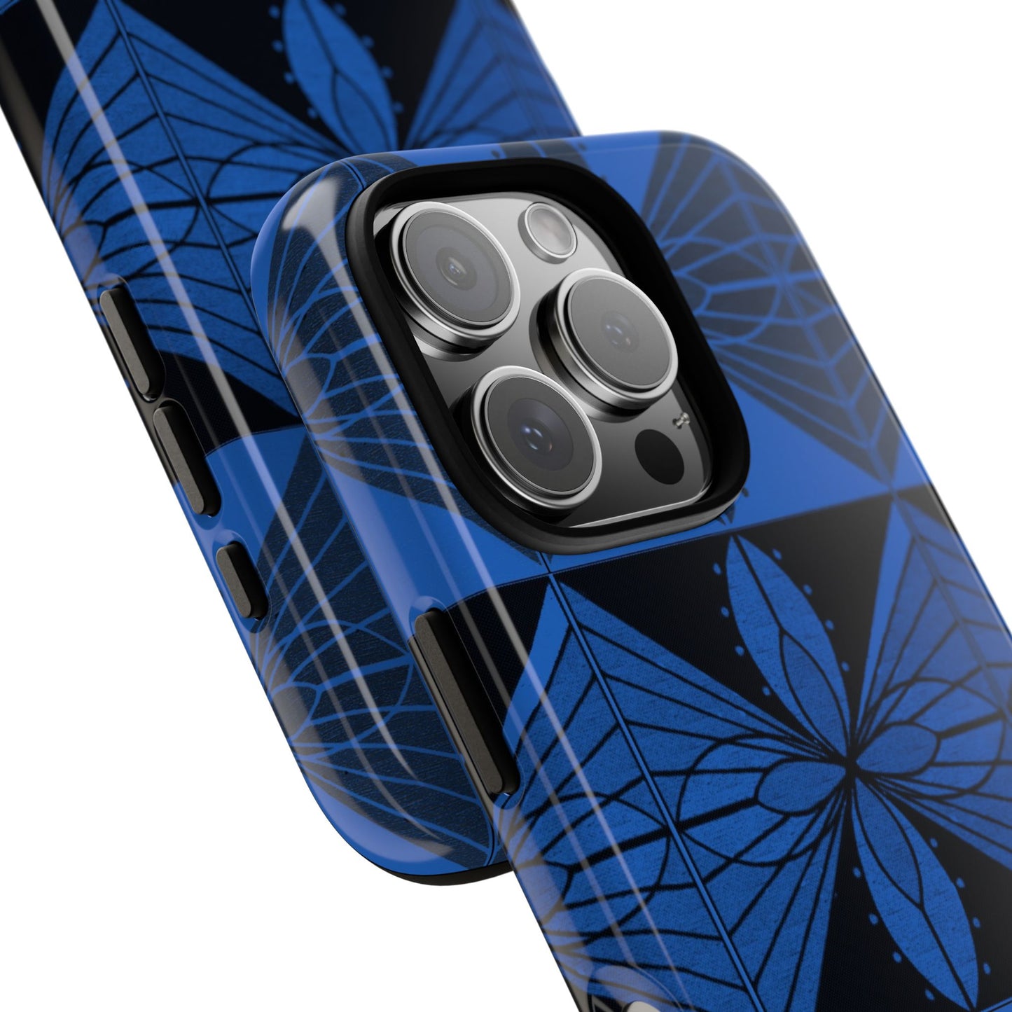 Geometric Blue 2 Phone case - InkLovePrint