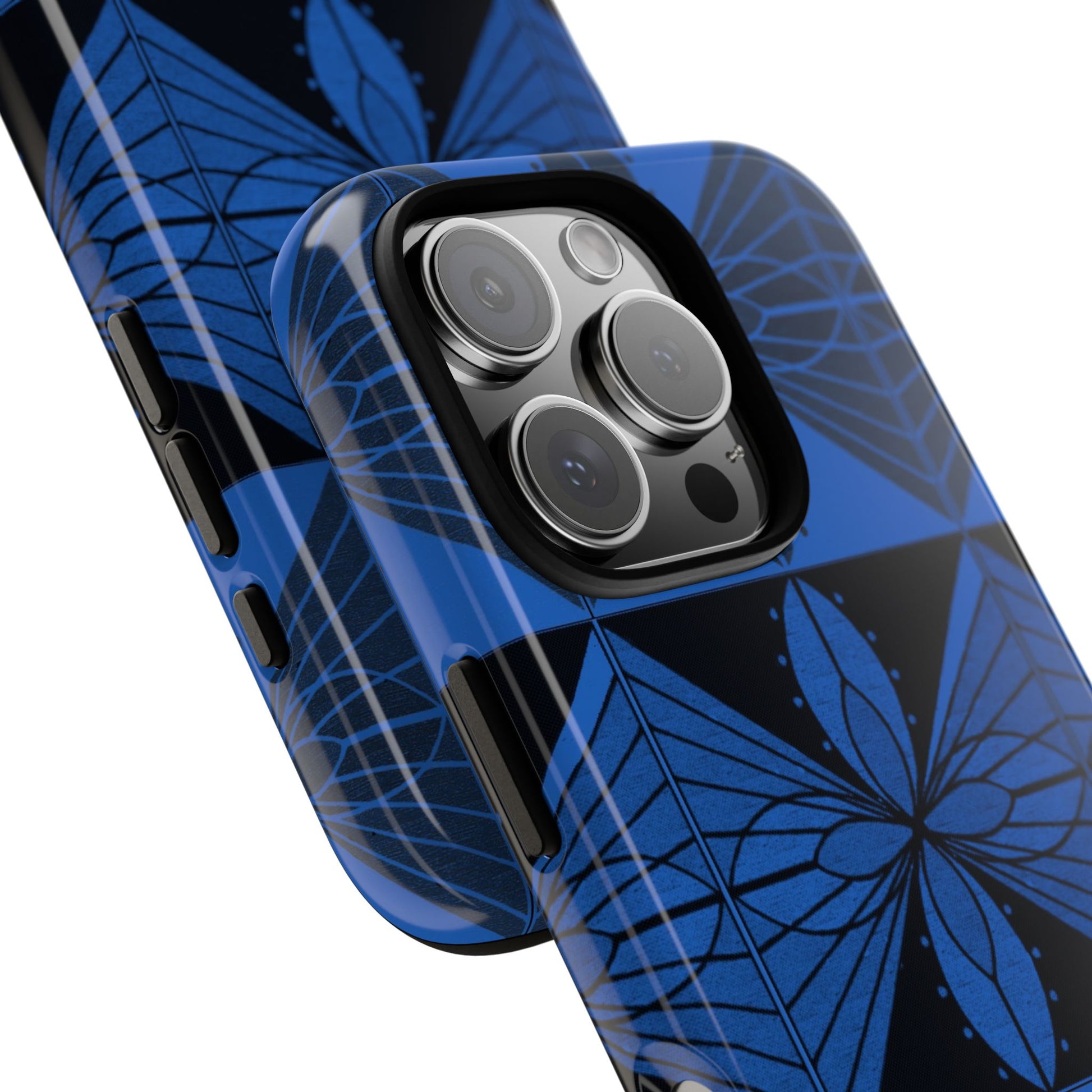 Geometric Blue 2 Phone case - InkLovePrint
