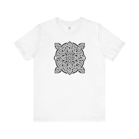 Celtic Flower Unisex T-Shirt - InkLovePrint