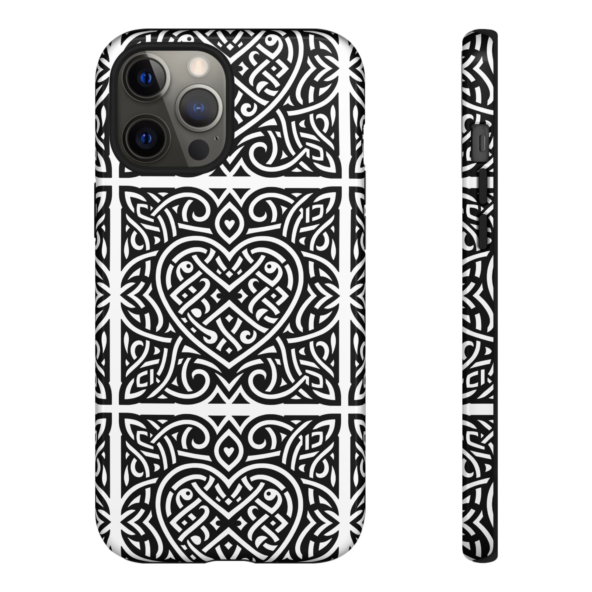 Framed Heart Phone case - InkLovePrint