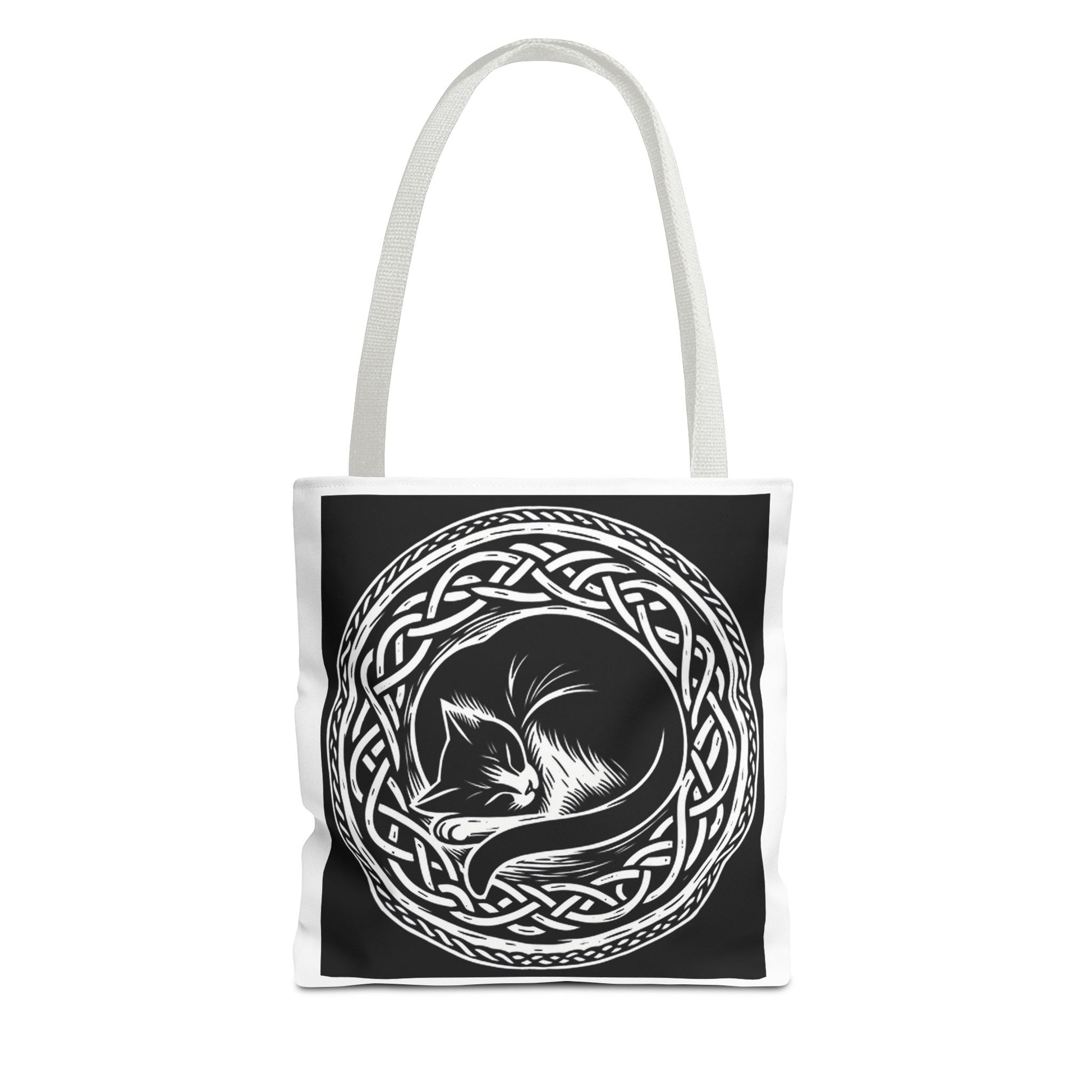 Celtic Cat Tote Bag - InkLovePrint