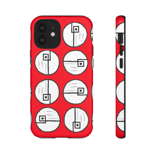 Rotating Rectangle Red - Phone case - InkLovePrint