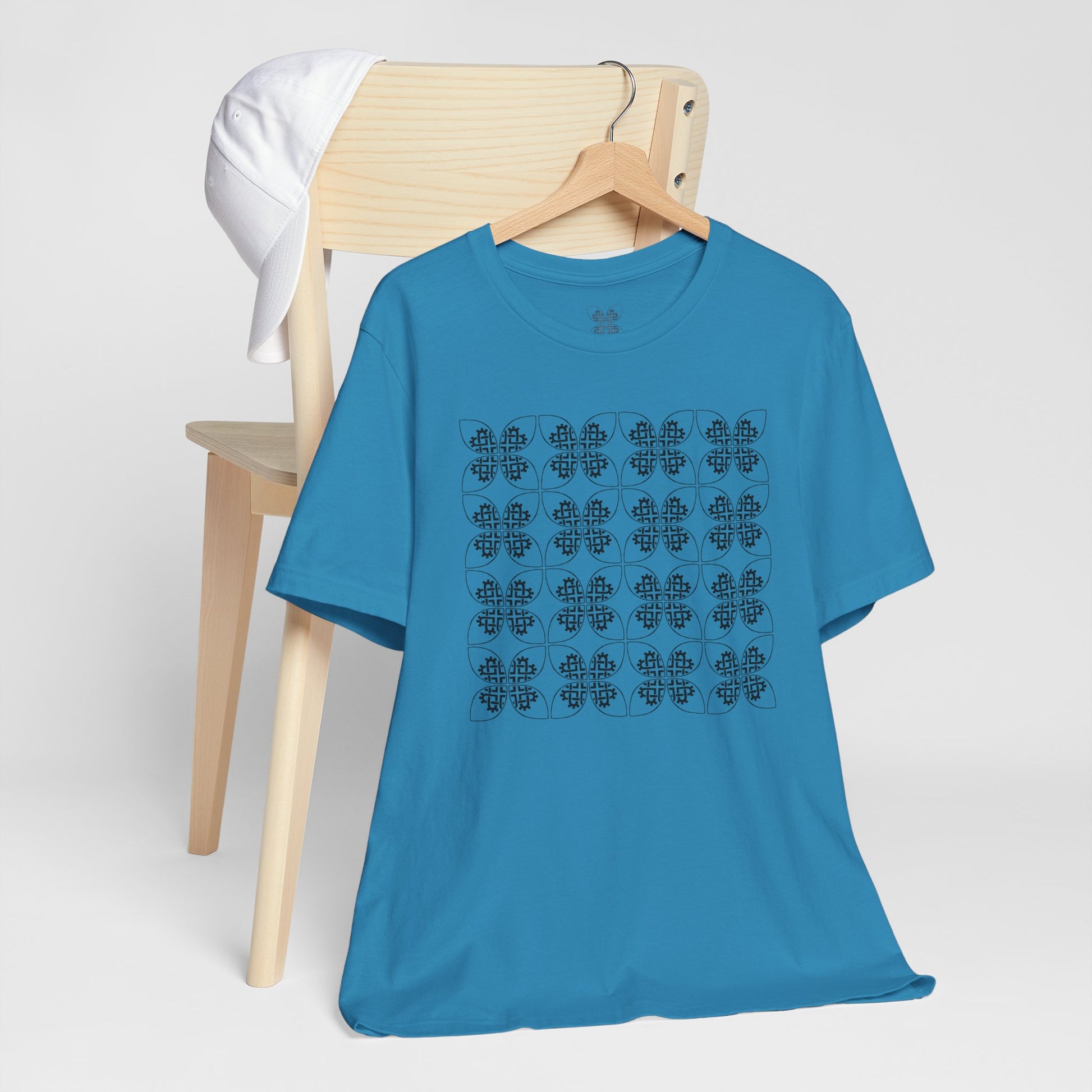 Celtic Heart 12 tile T shirt - InkLovePrint
