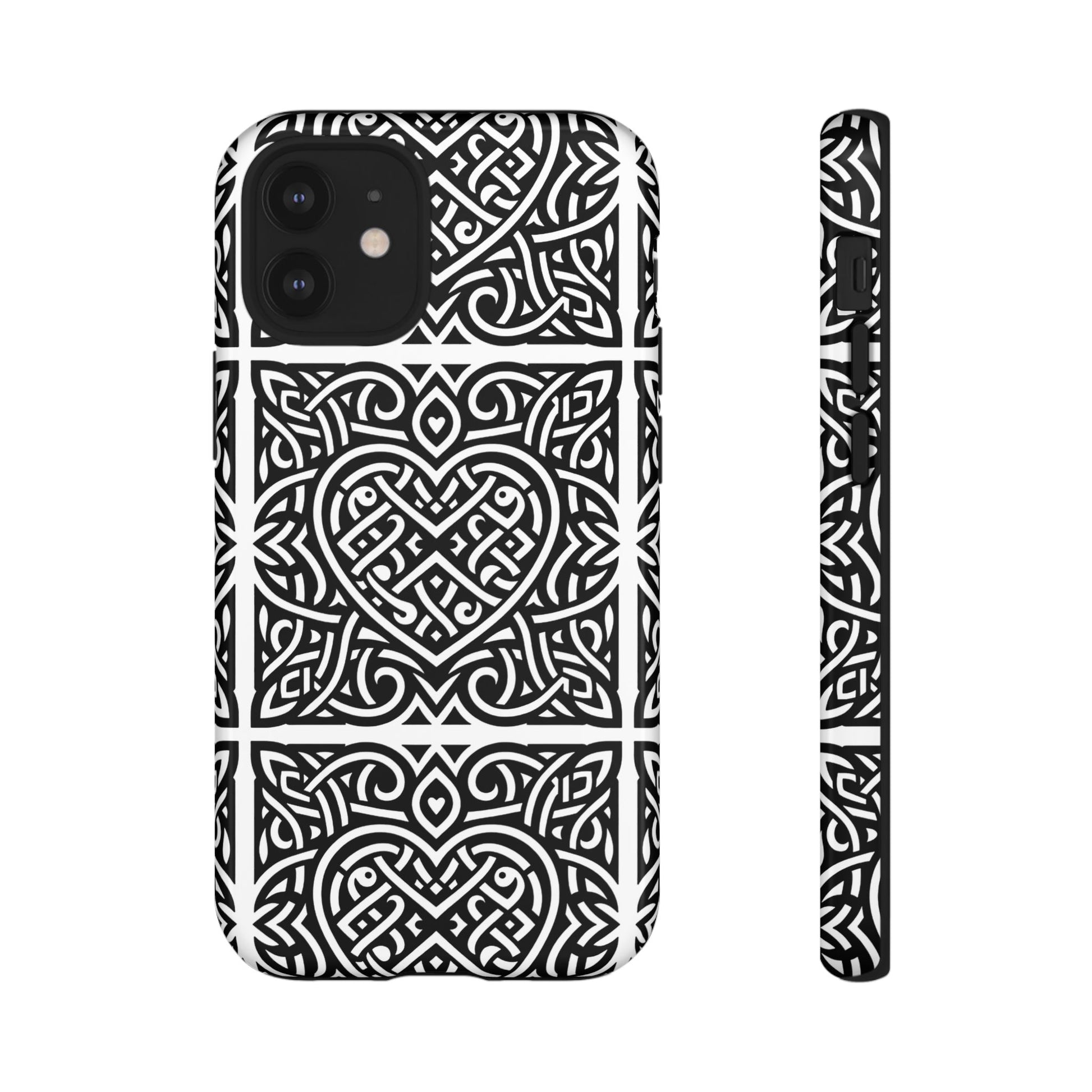 Framed Heart Phone case - InkLovePrint
