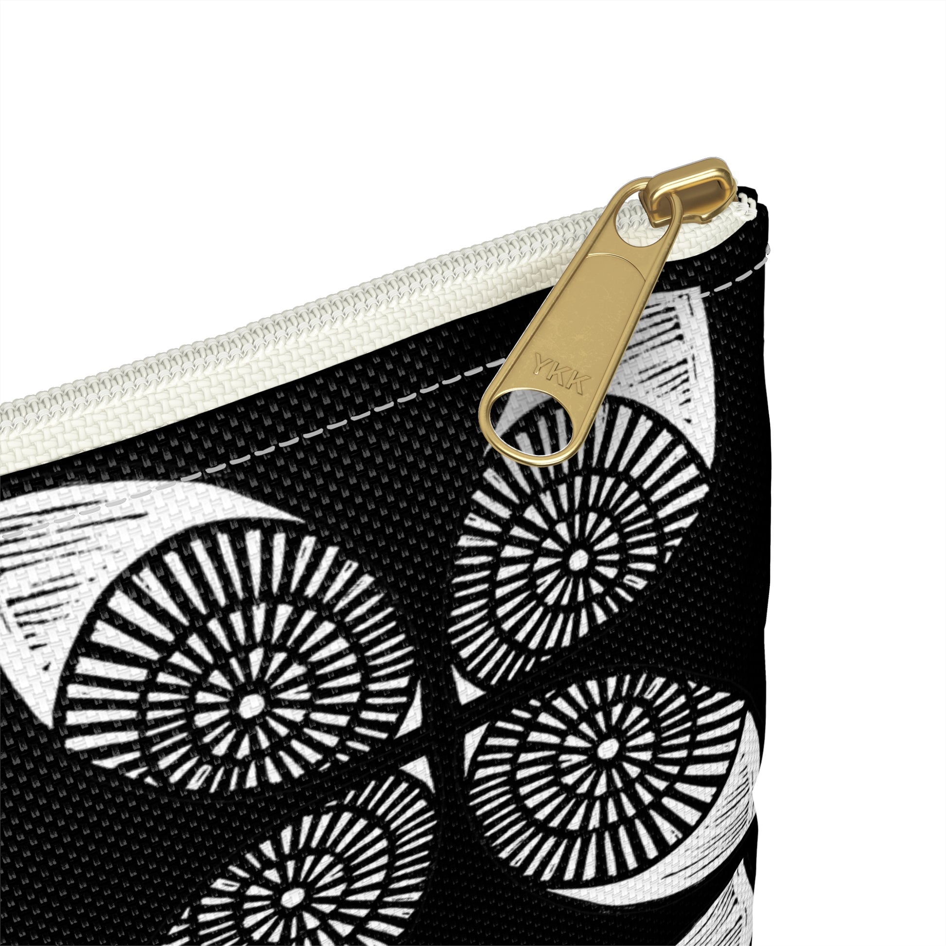 Circle Accessory Bag Black - InkLovePrint