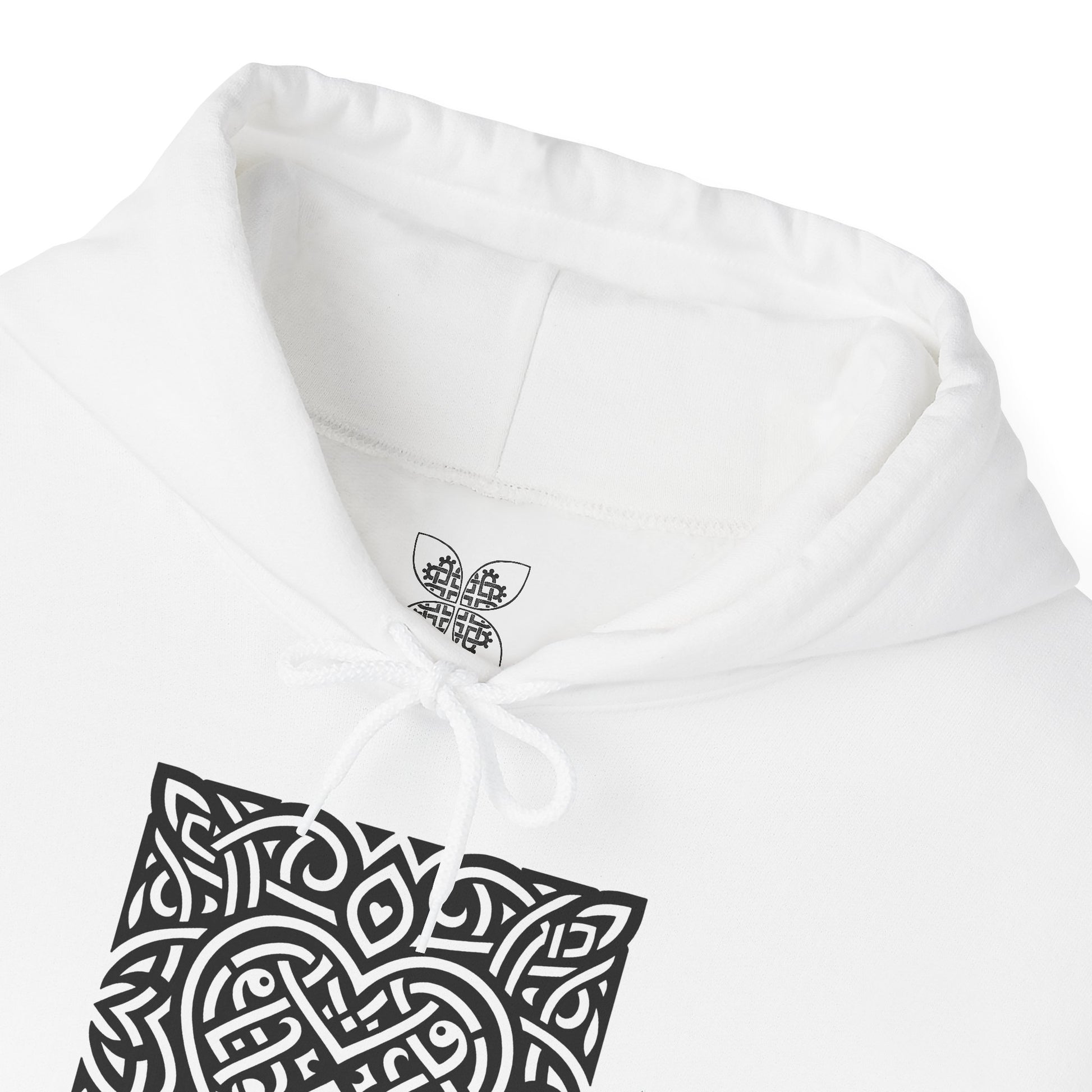 Celtic Heart Square Hoodie - InkLovePrint