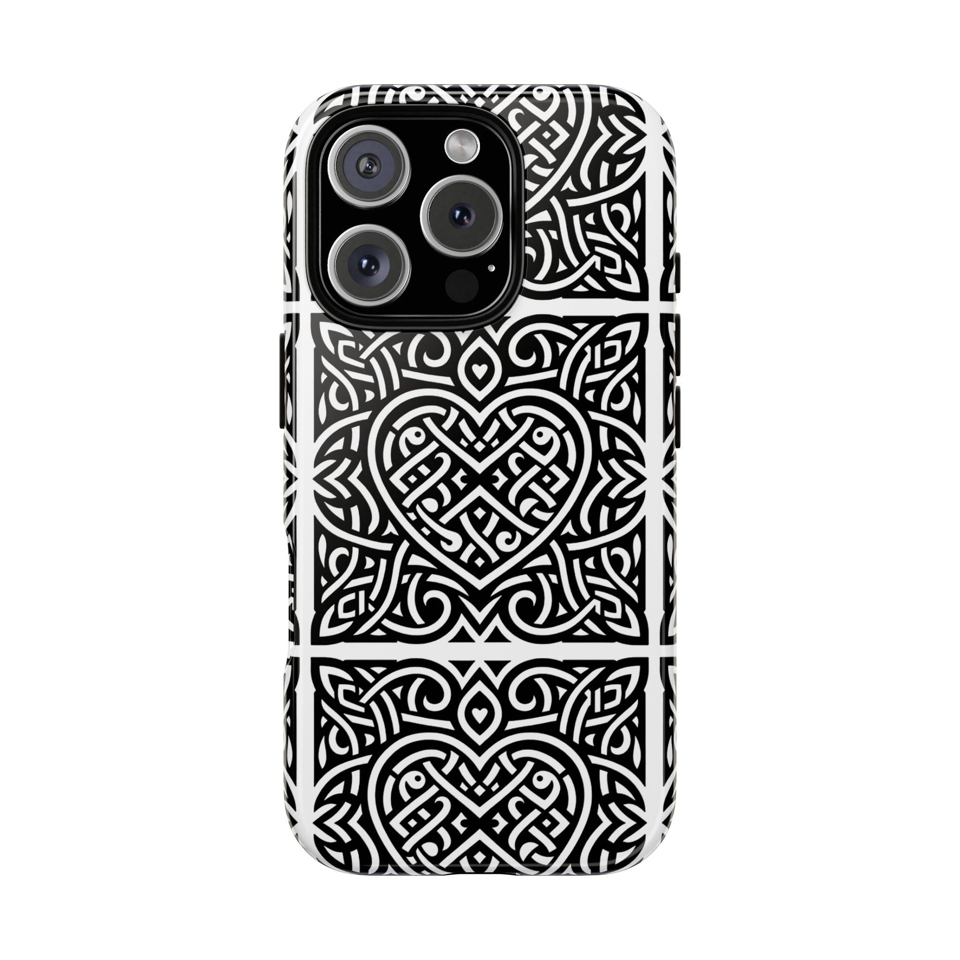 Framed Heart Phone case - InkLovePrint