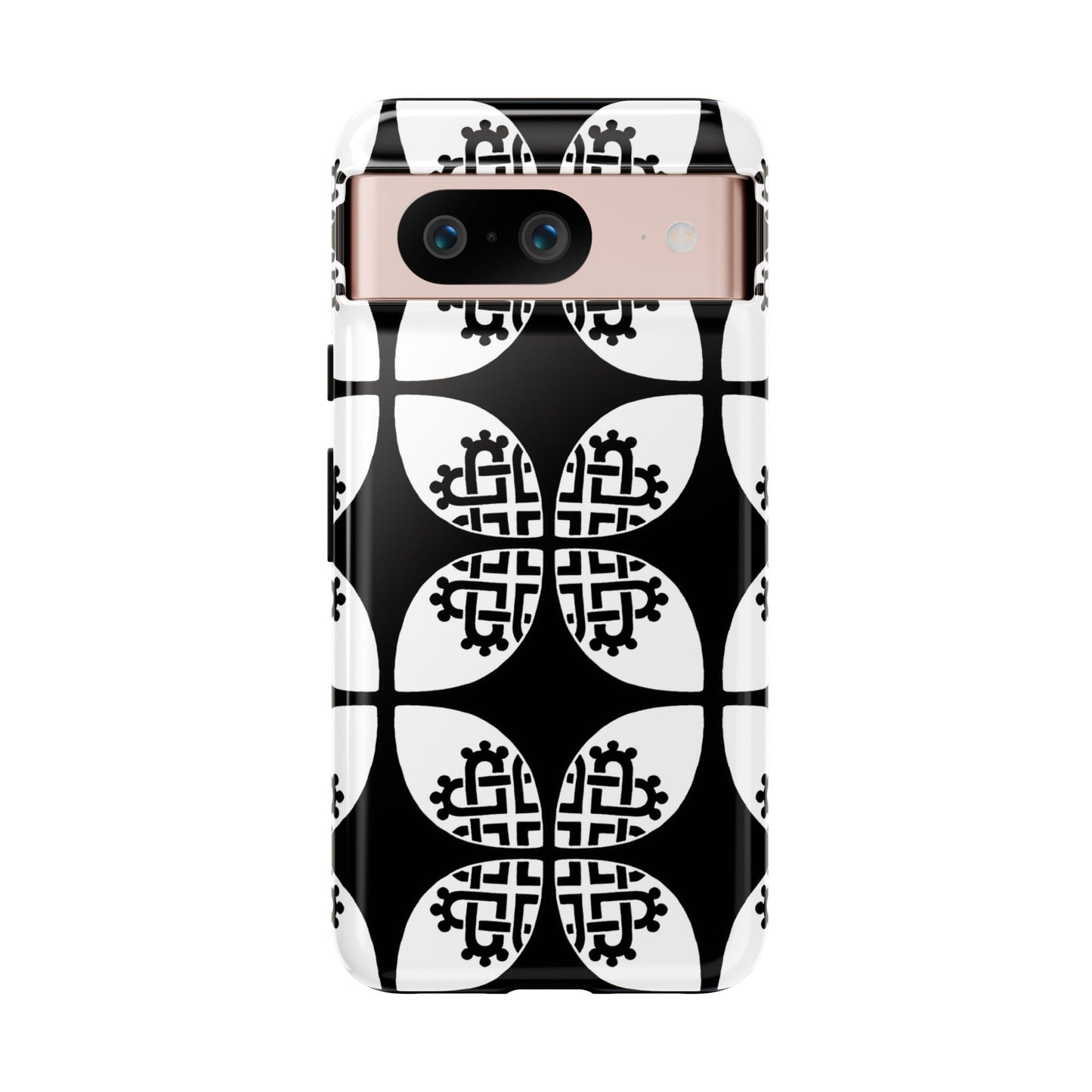 Celtic Heart - Black Phone case