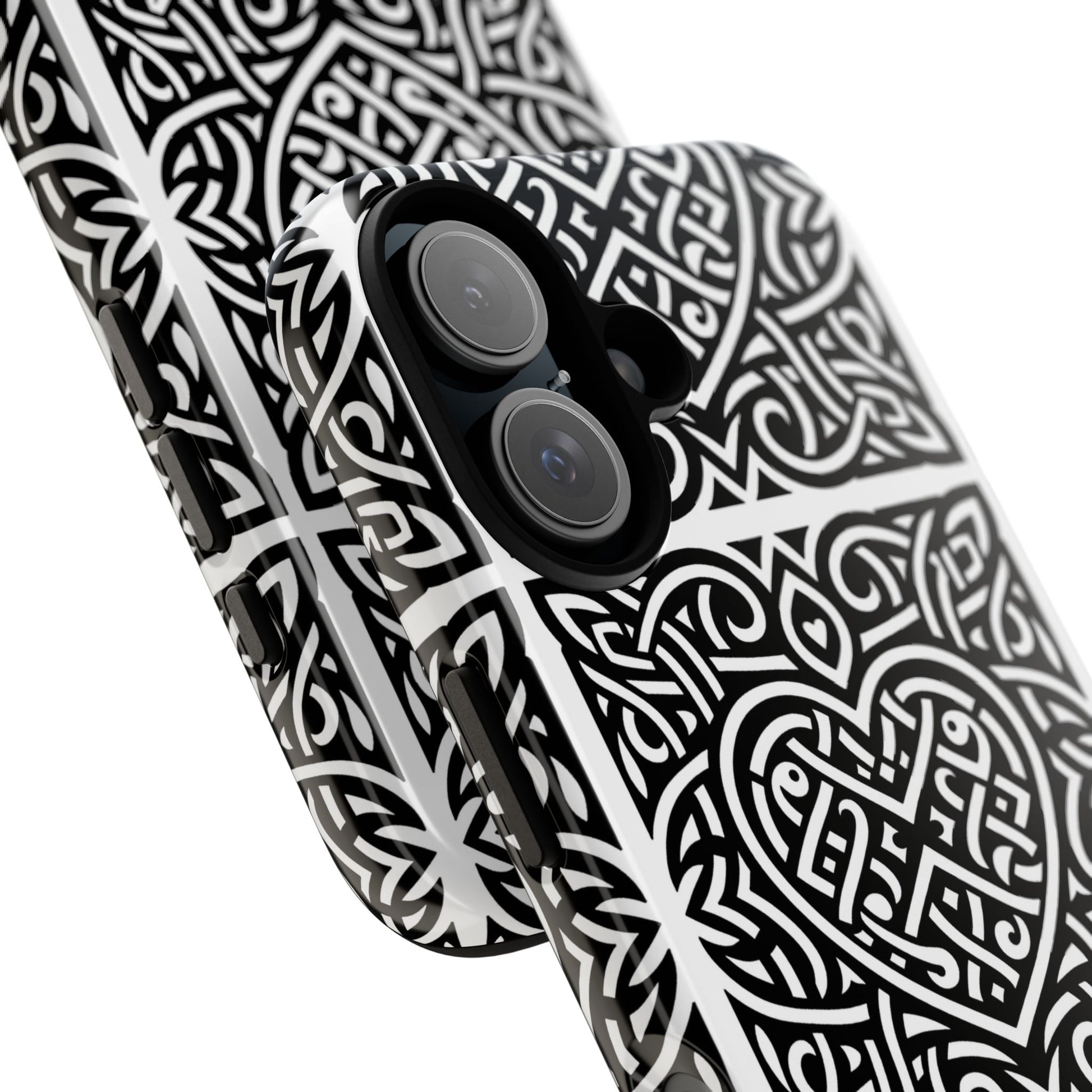 Framed Heart Phone case - InkLovePrint