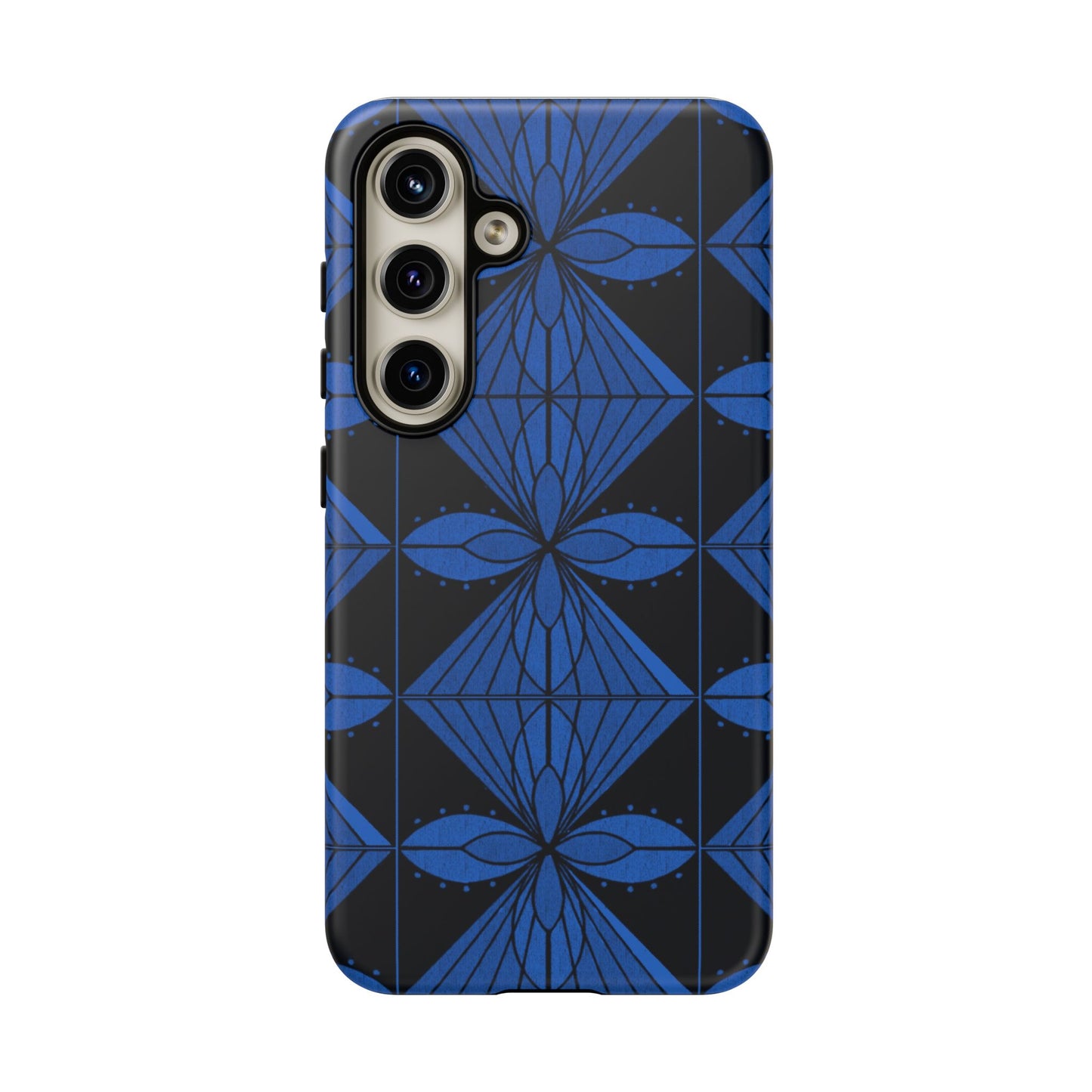 Geometric Blue 1 Phone case