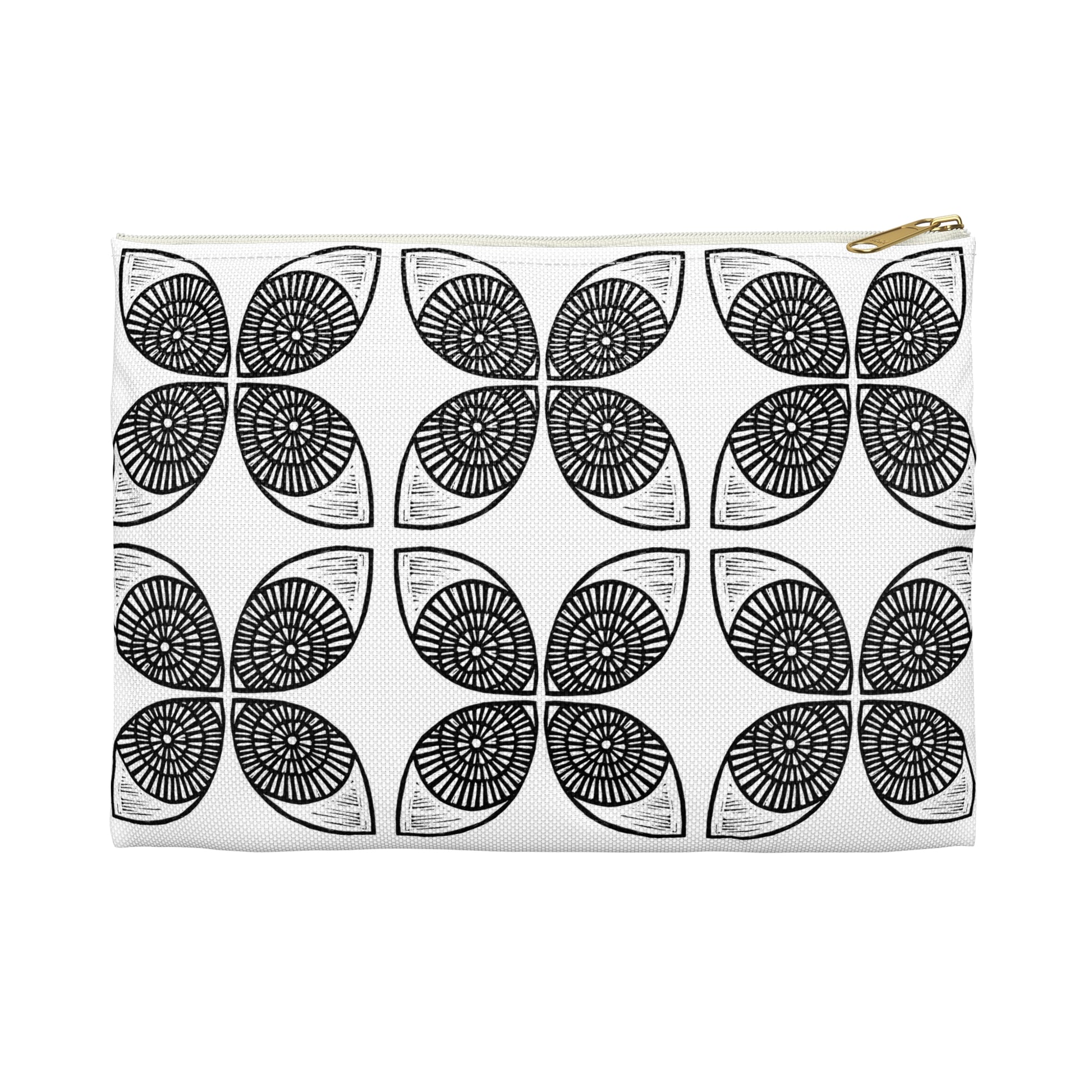 Circle Accessory bag white - InkLovePrint