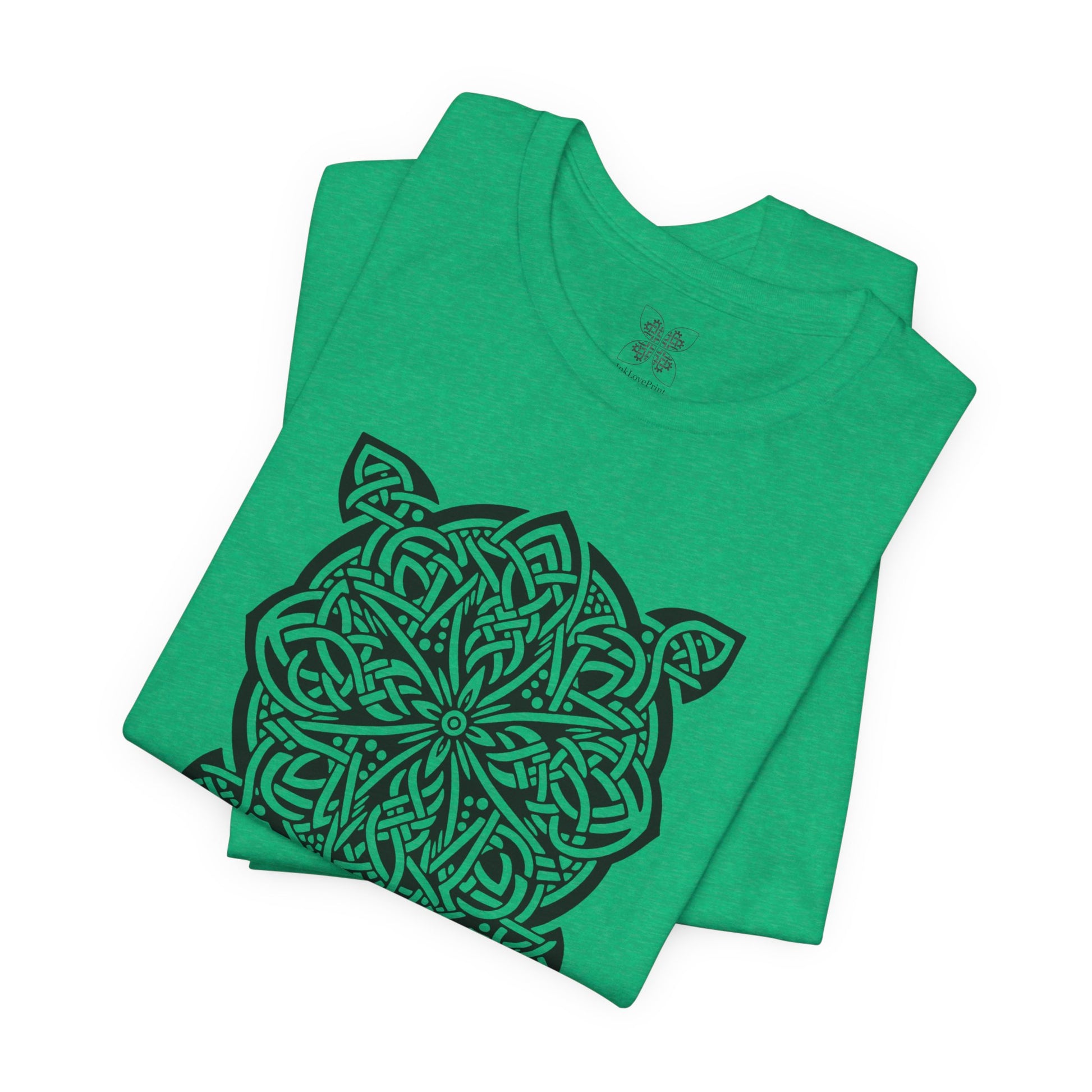 Celtic Flower Unisex T-Shirt - InkLovePrint