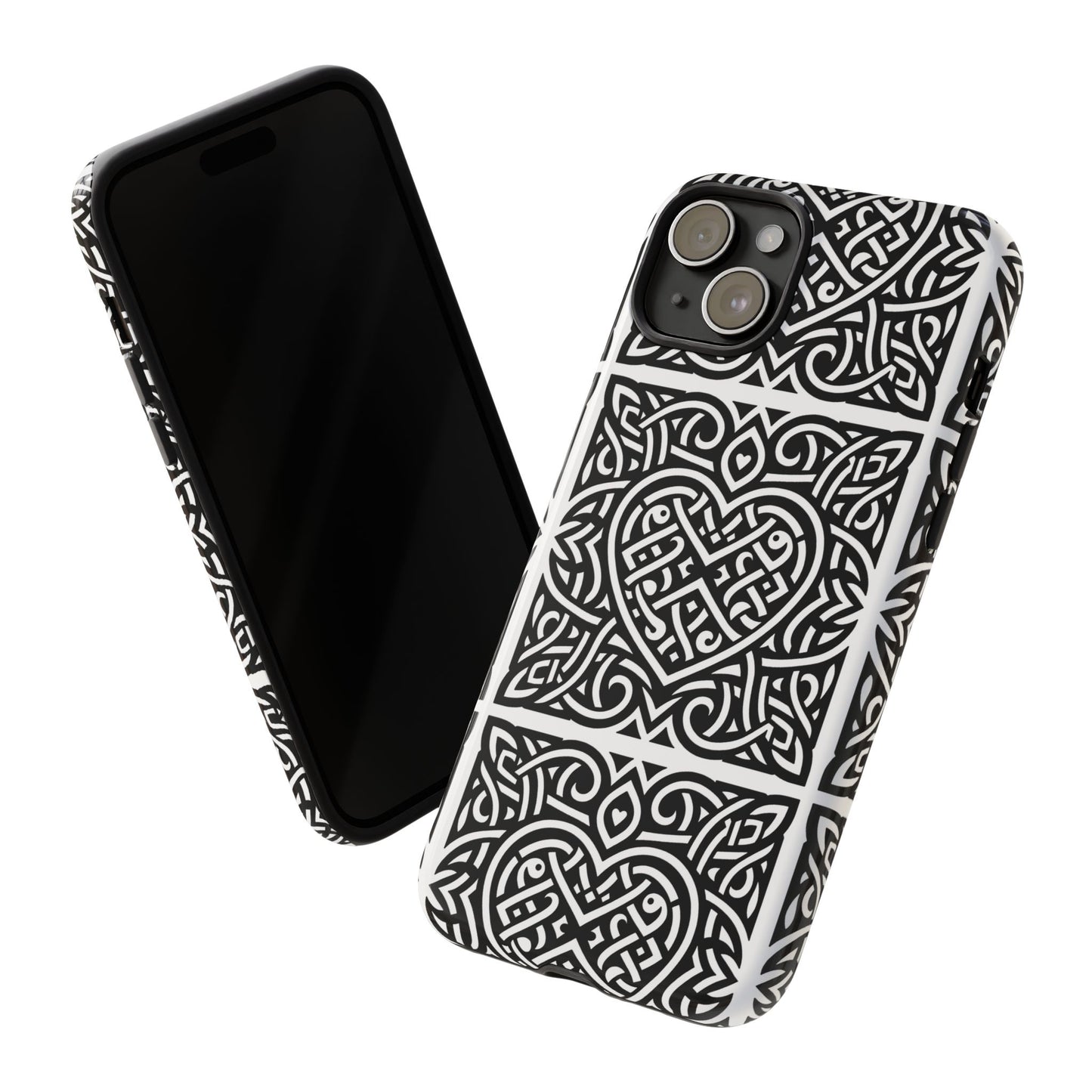 Framed Heart Phone case - InkLovePrint