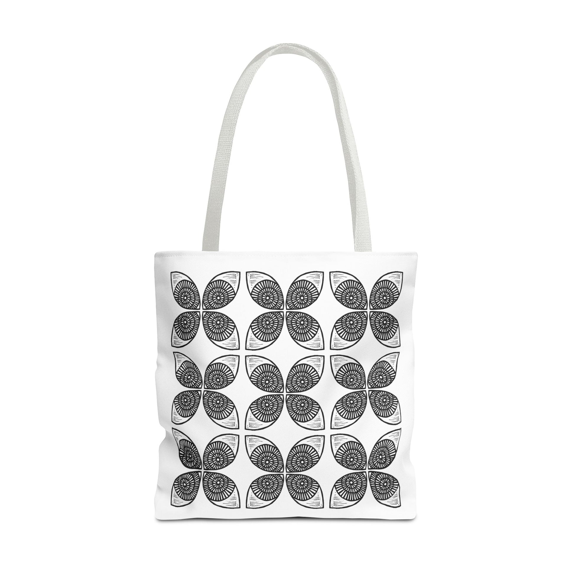 Circle Pattern Tote Bag - InkLovePrint