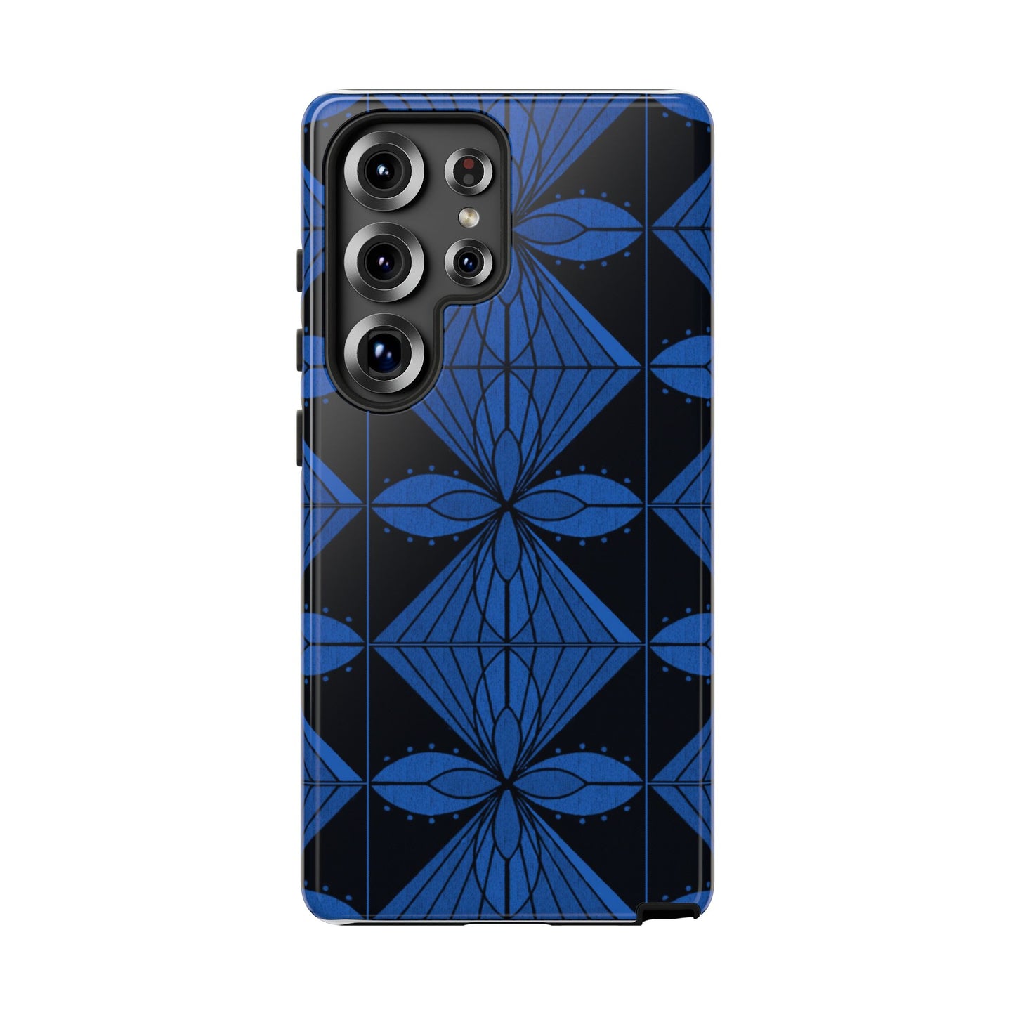 Geometric Blue 1 Phone case