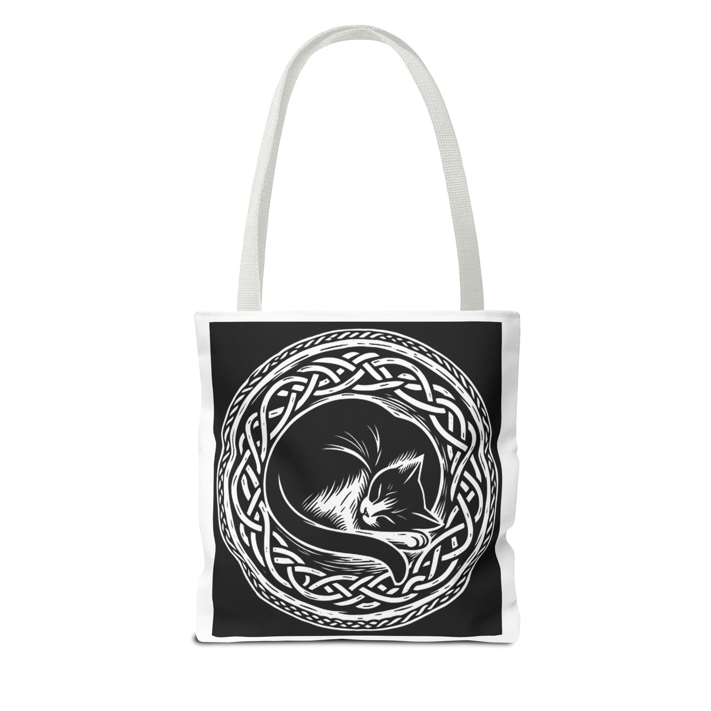 Celtic Cat Tote Bag - InkLovePrint