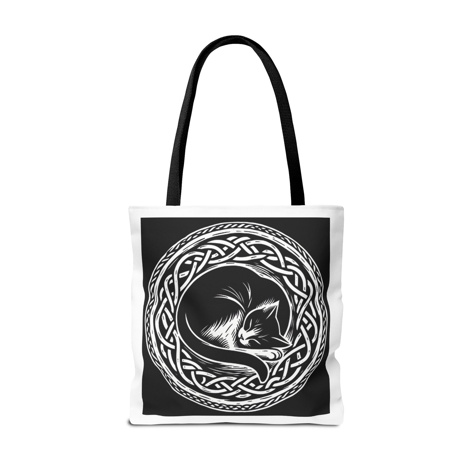 Celtic Cat Tote Bag - InkLovePrint