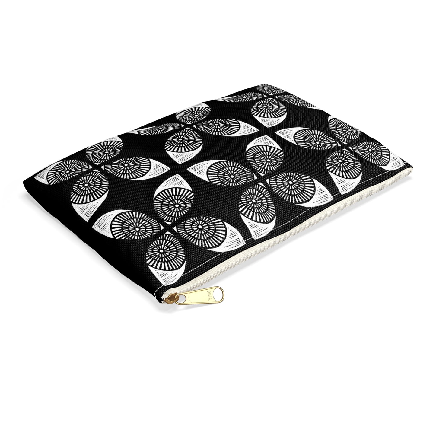 Circle Accessory Bag Black - InkLovePrint