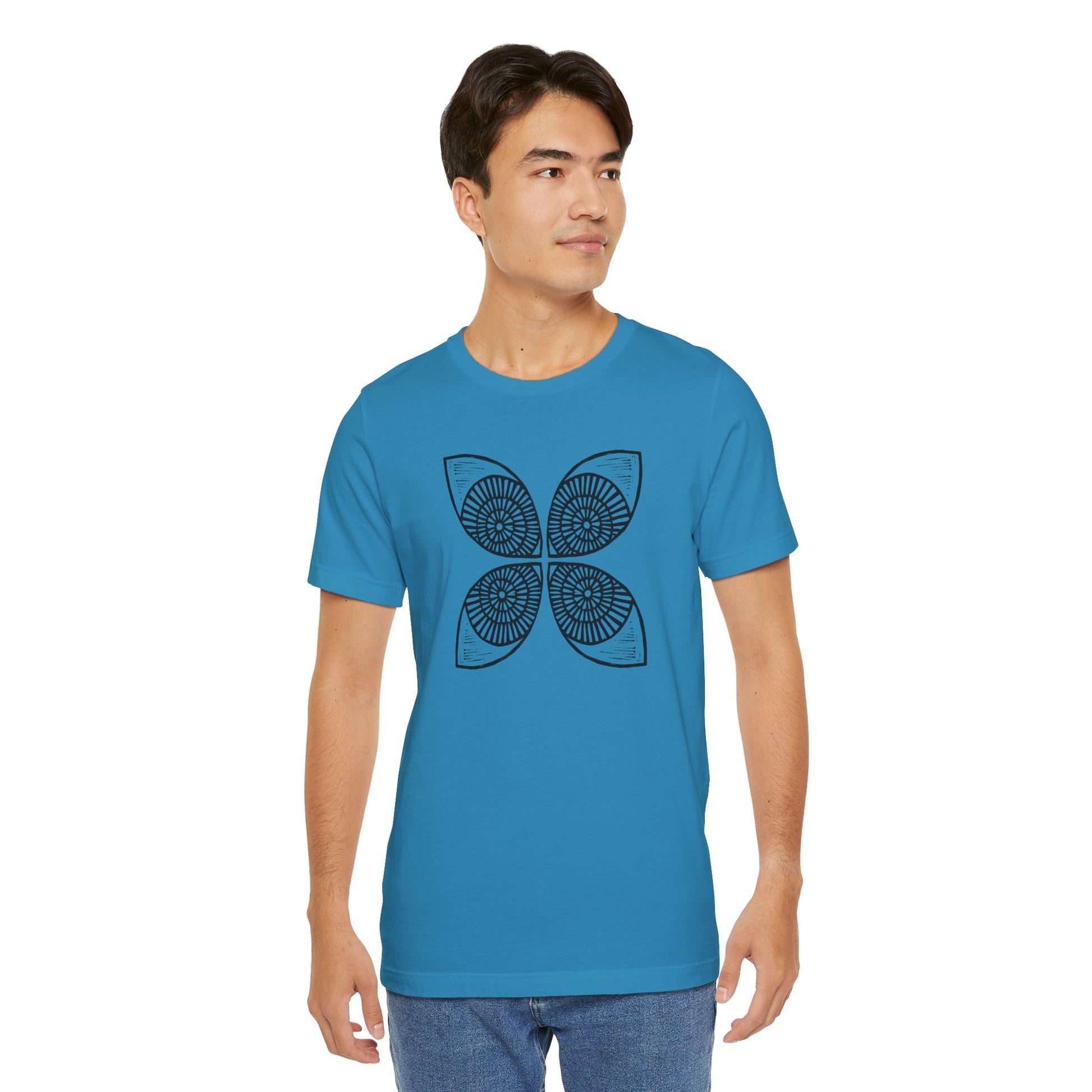 Circle Motif Unisex T-Shirt - InkLovePrint