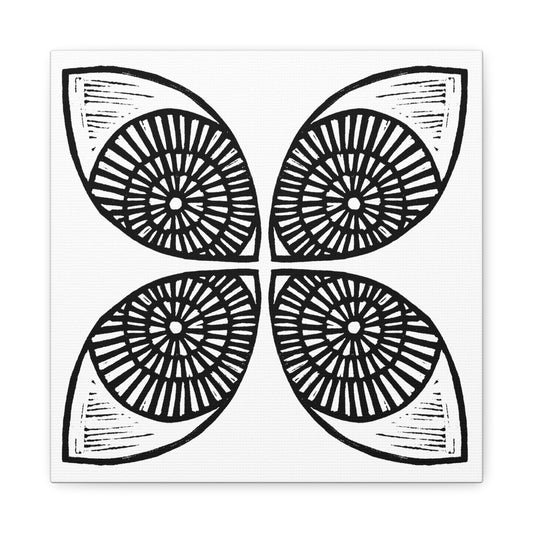 Circle Artwork - canvas - InkLovePrint