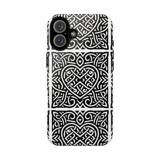 Framed Celtic Heart Phone case