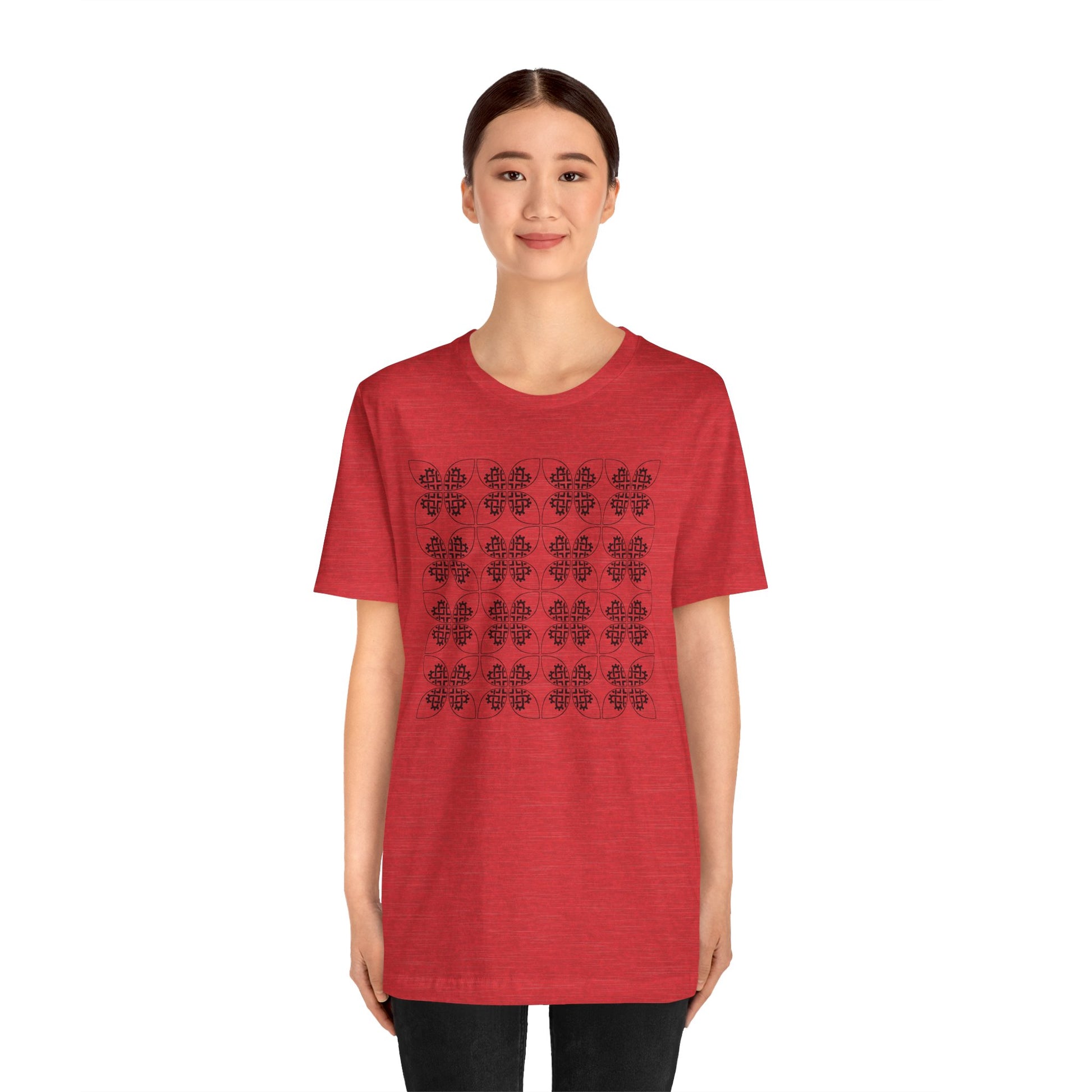 Celtic Heart 12 tile T shirt - InkLovePrint