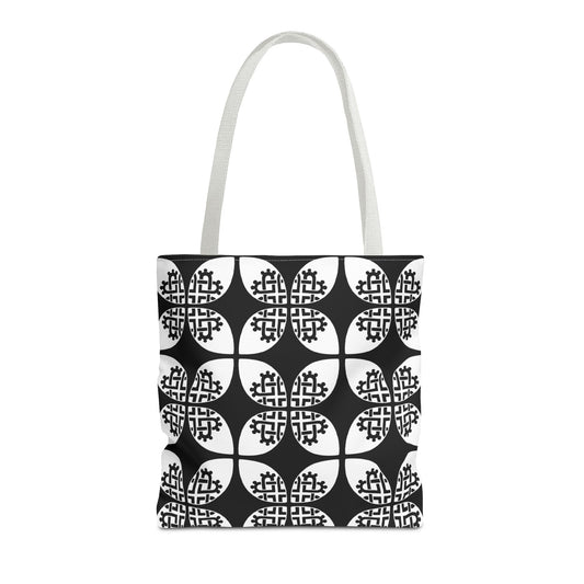 Celtic Heart Tote Bag Black - InkLovePrint