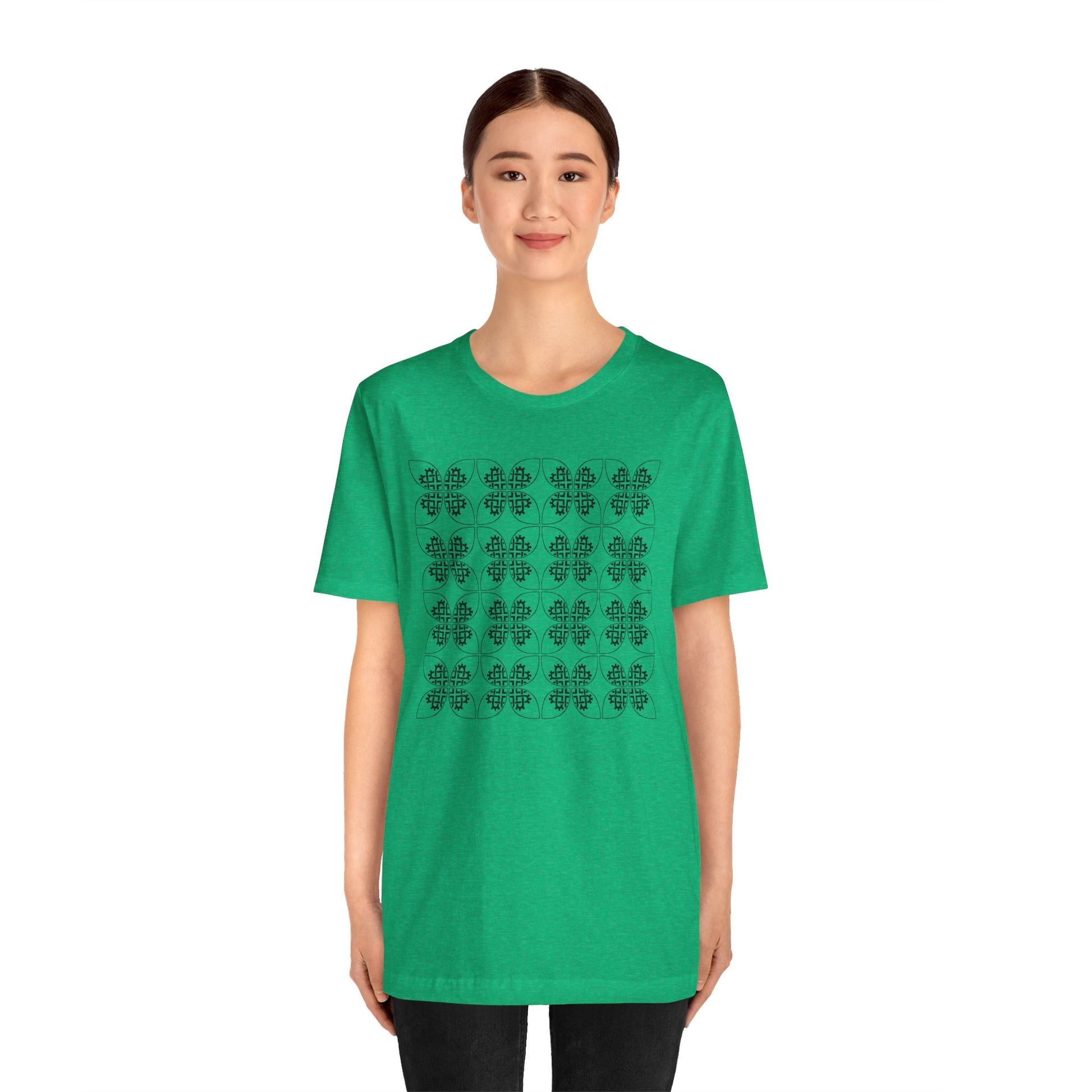 Celtic Heart 12 tile T shirt - InkLovePrint