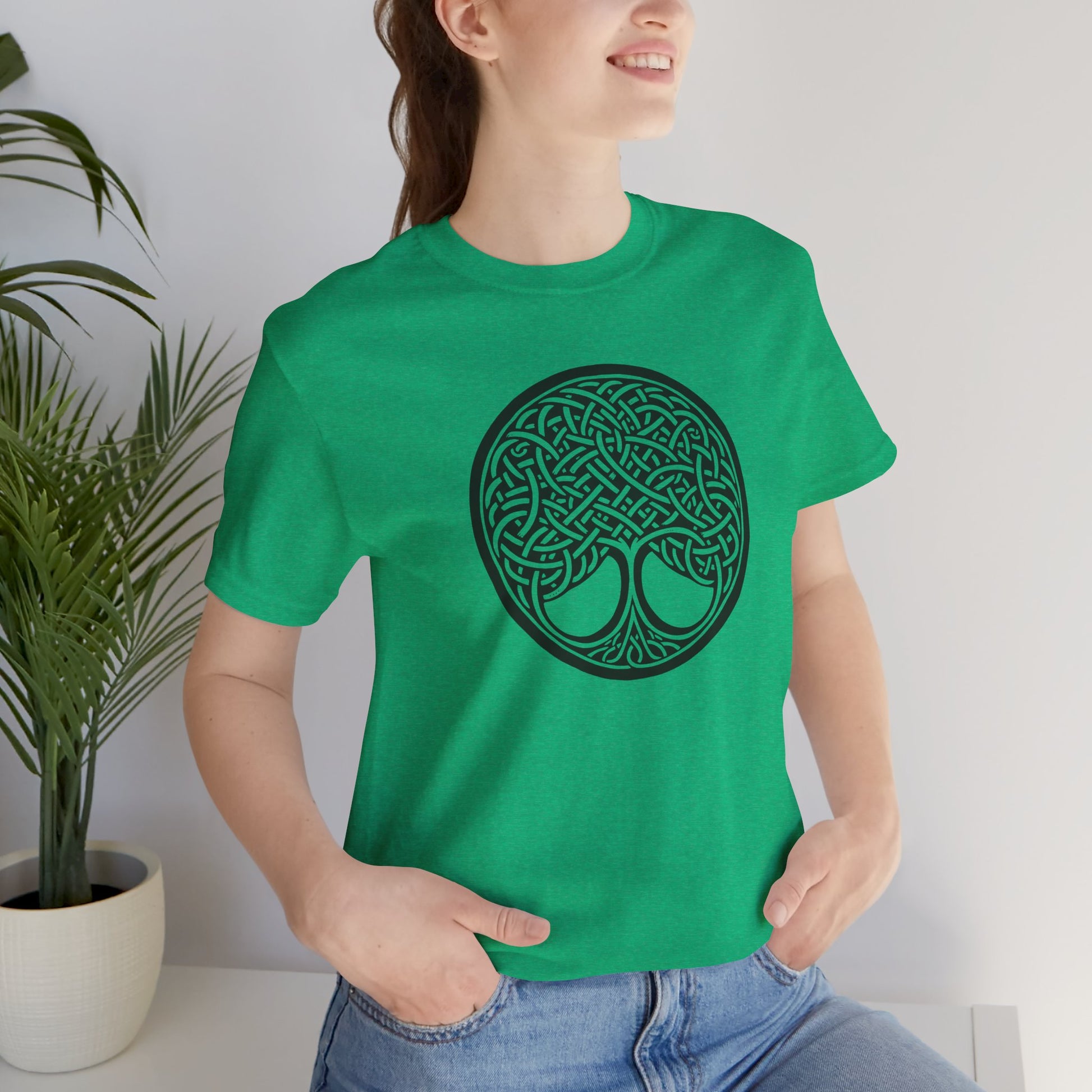 Celtic Tree T Shirt - InkLovePrint