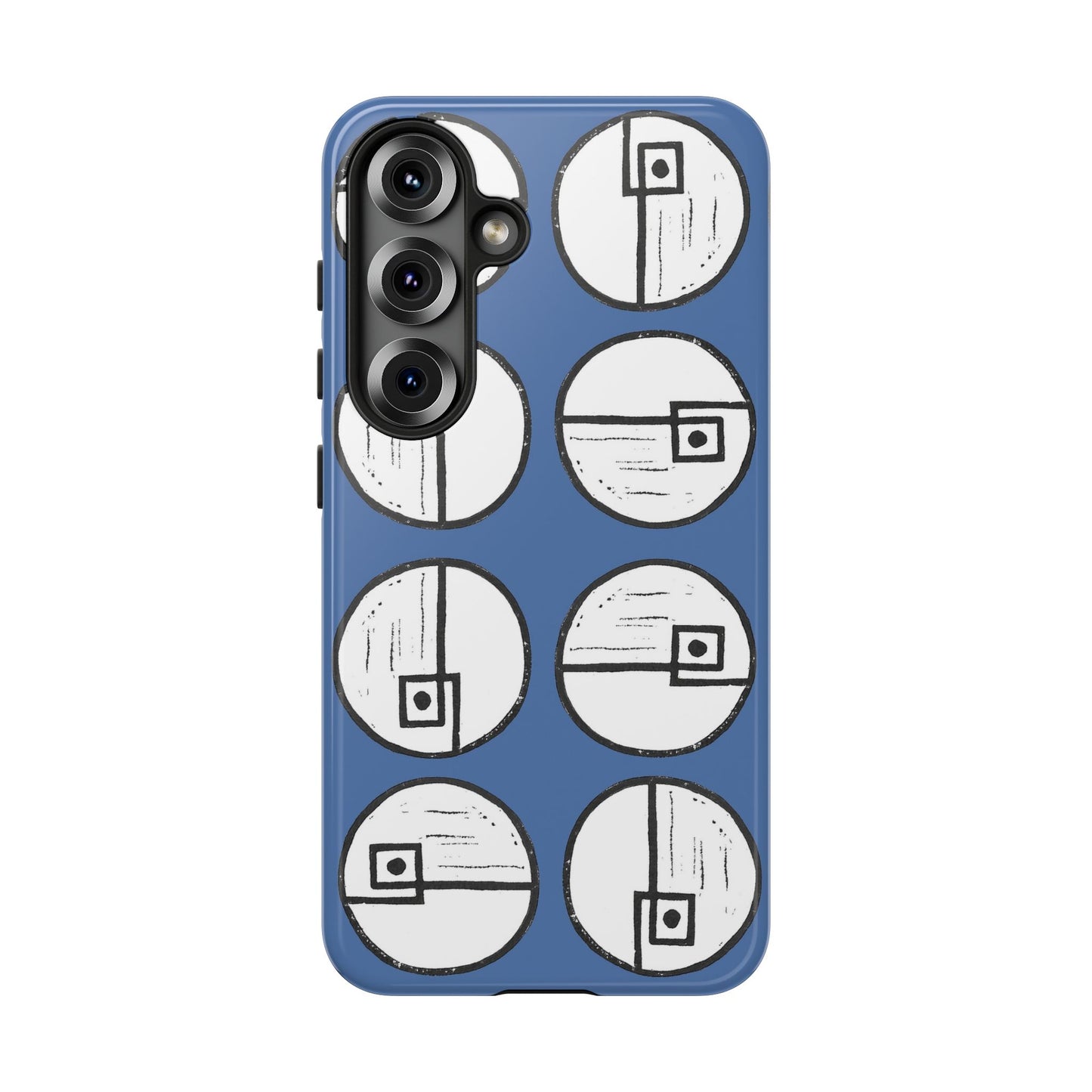 Rotating Rectangle Blue Phone case