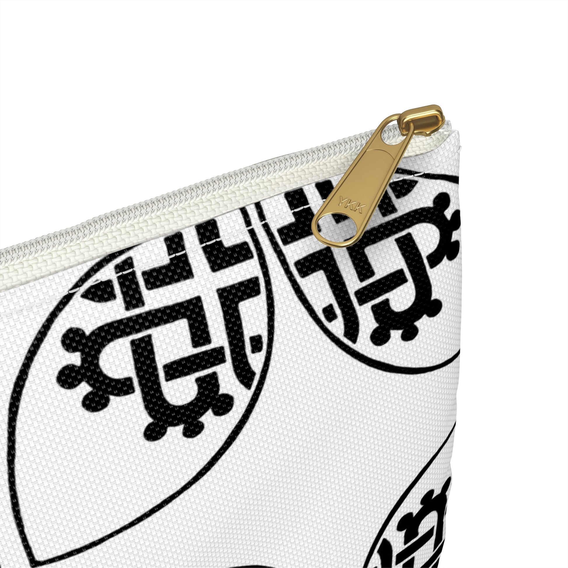 Celtic Heart Accessory Bag White - InkLovePrint